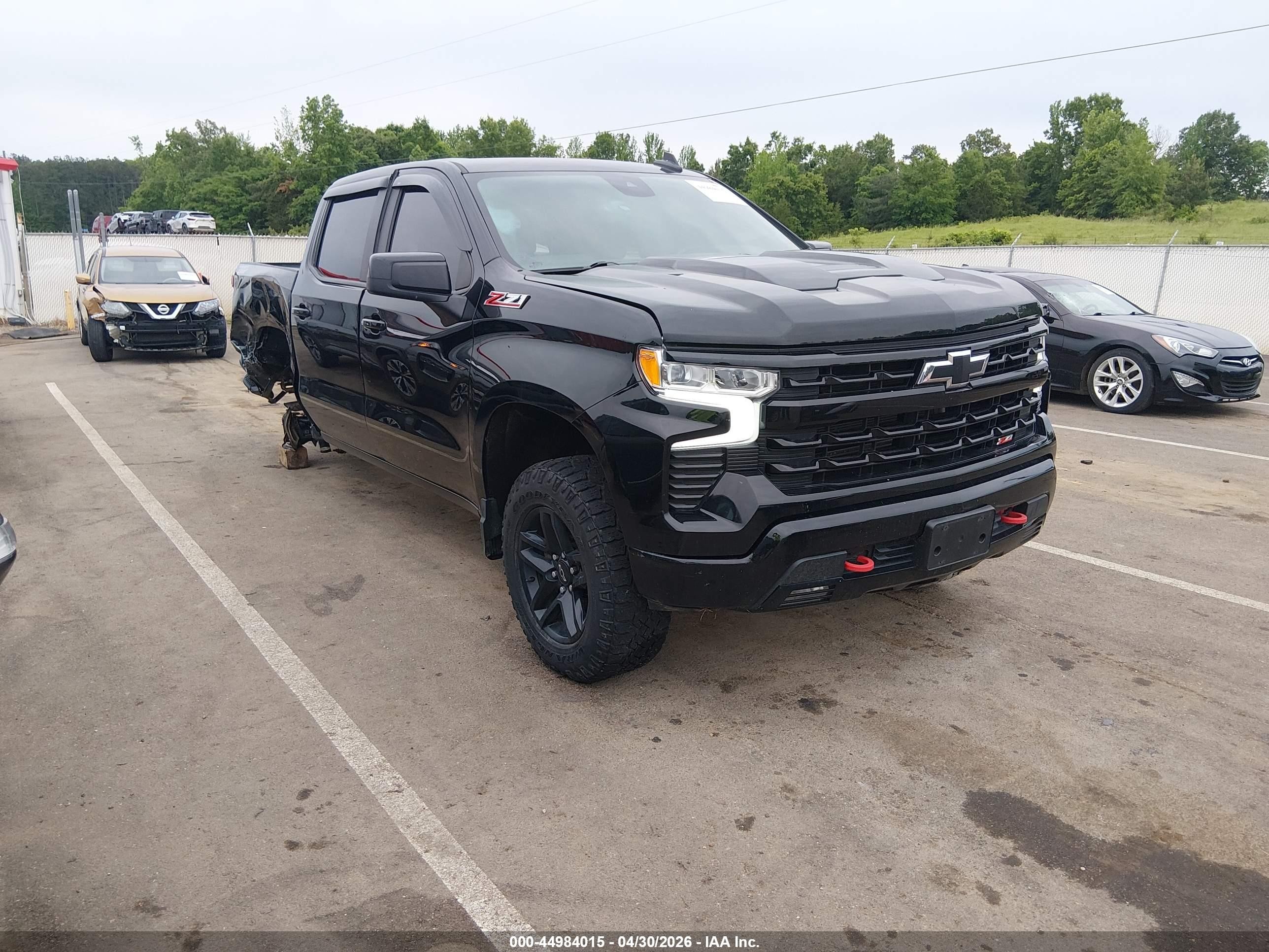 2022 Chevrolet Silverado 1500 Lt Trail Boss Black vin: 3GCPDFEK1NG629883