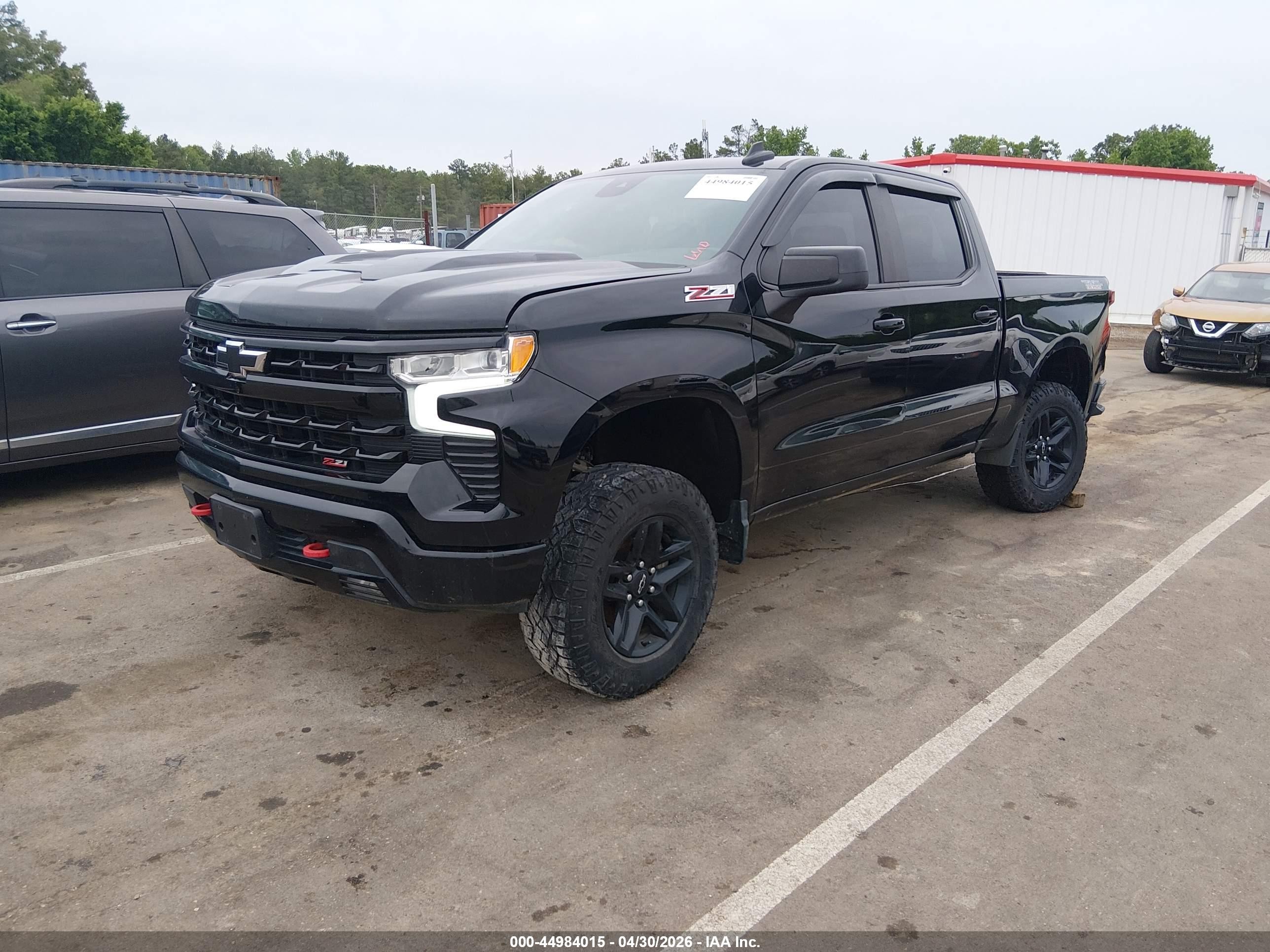 2022 Chevrolet Silverado 1500 Lt Trail Boss Black vin: 3GCPDFEK1NG629883