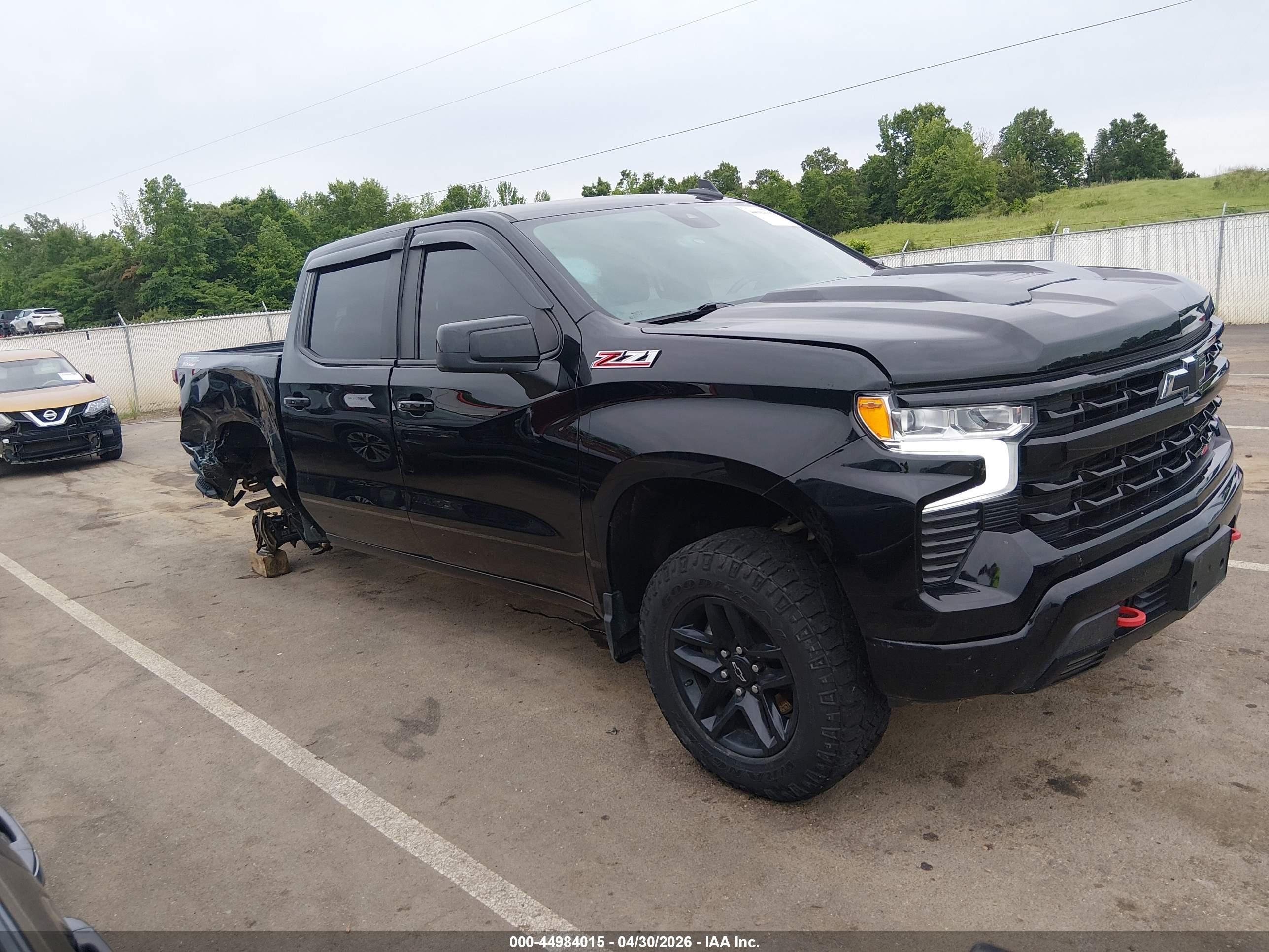2022 Chevrolet Silverado 1500 Lt Trail Boss Black vin: 3GCPDFEK1NG629883