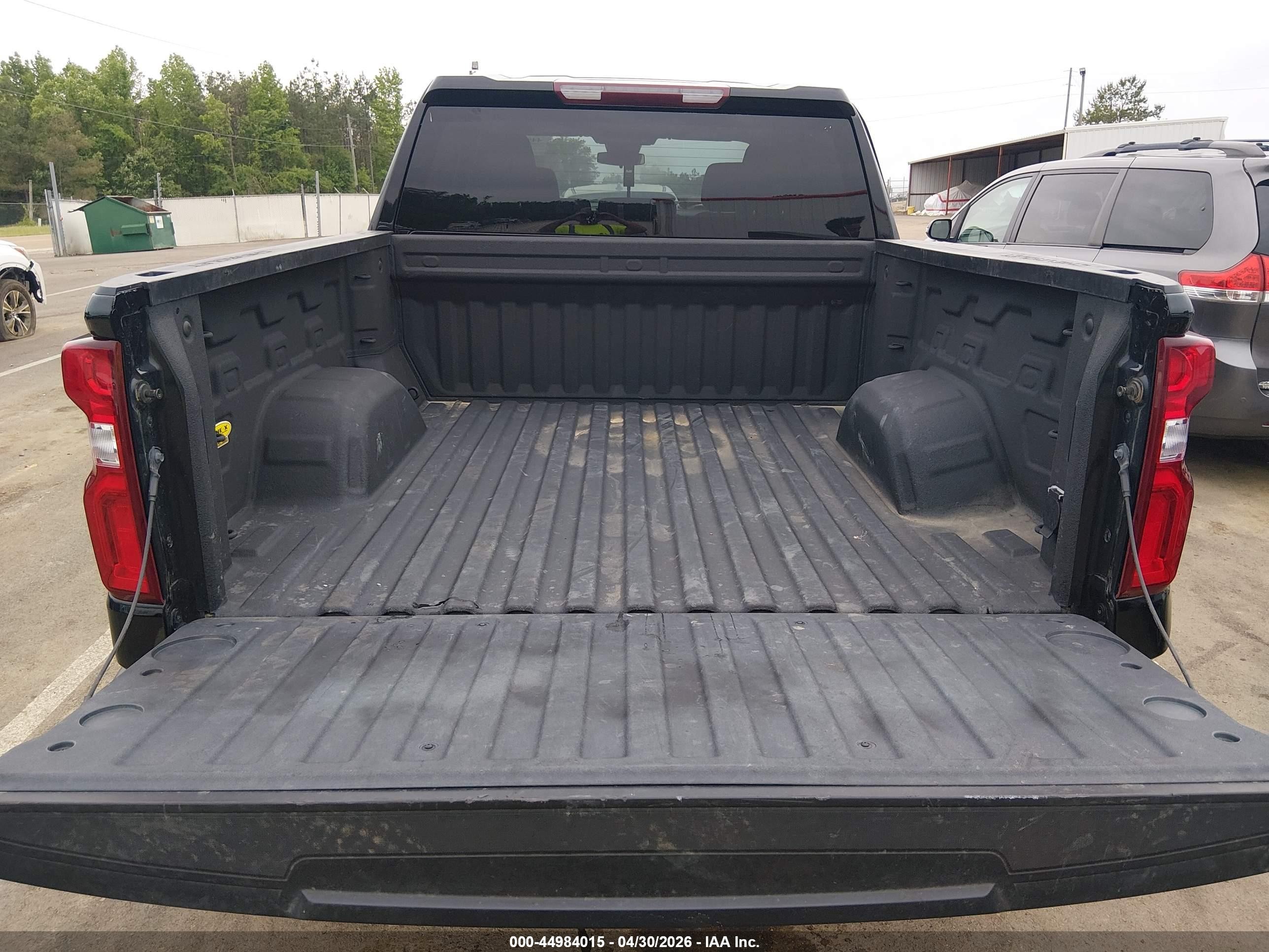 2022 Chevrolet Silverado 1500 Lt Trail Boss Black vin: 3GCPDFEK1NG629883