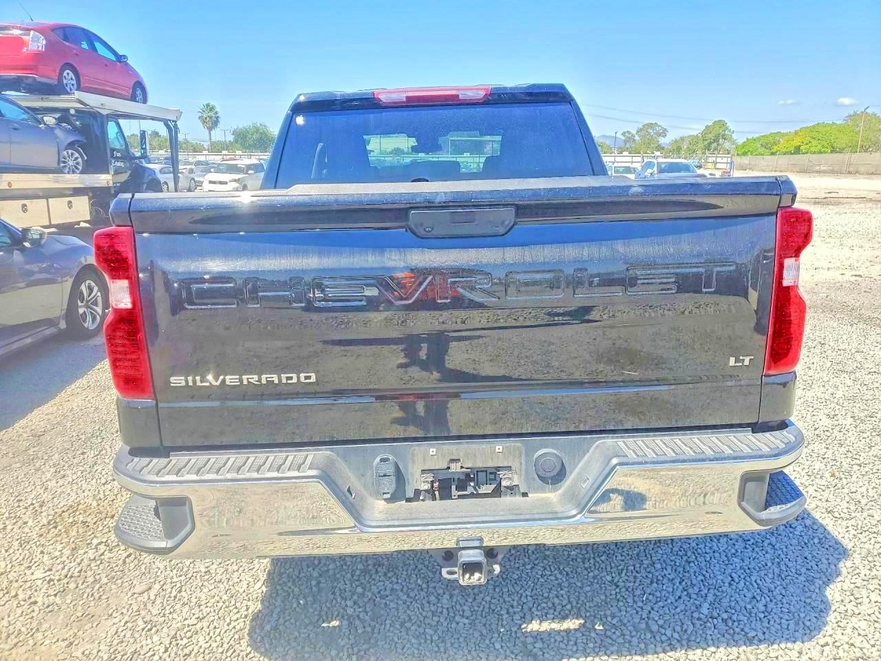 2023 Chevrolet Silverado Black vin: 3GCPDKEK1PG239572