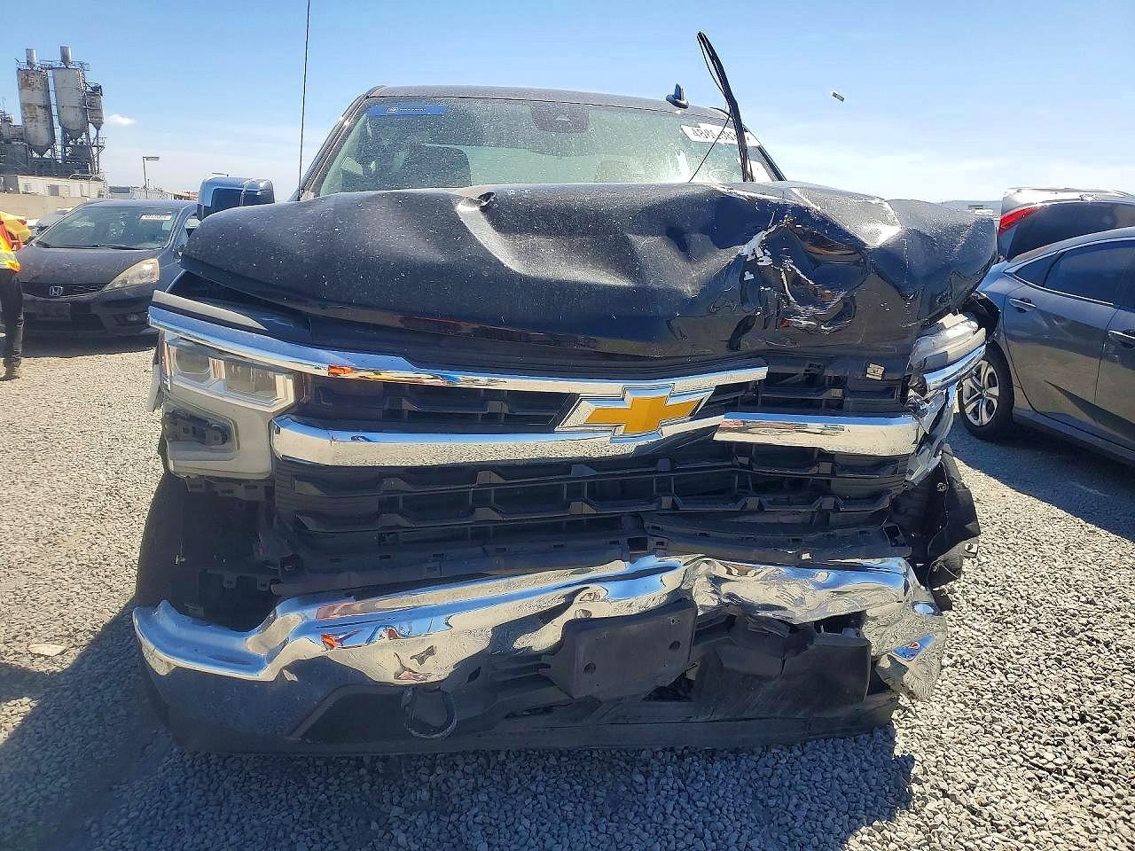 2023 Chevrolet Silverado Black vin: 3GCPDKEK1PG239572