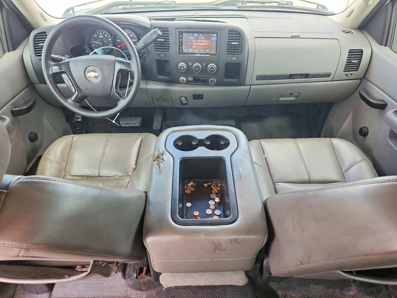 2011 Chevrolet Silverado K1500 White vin: 3GCPKPE34BG368054