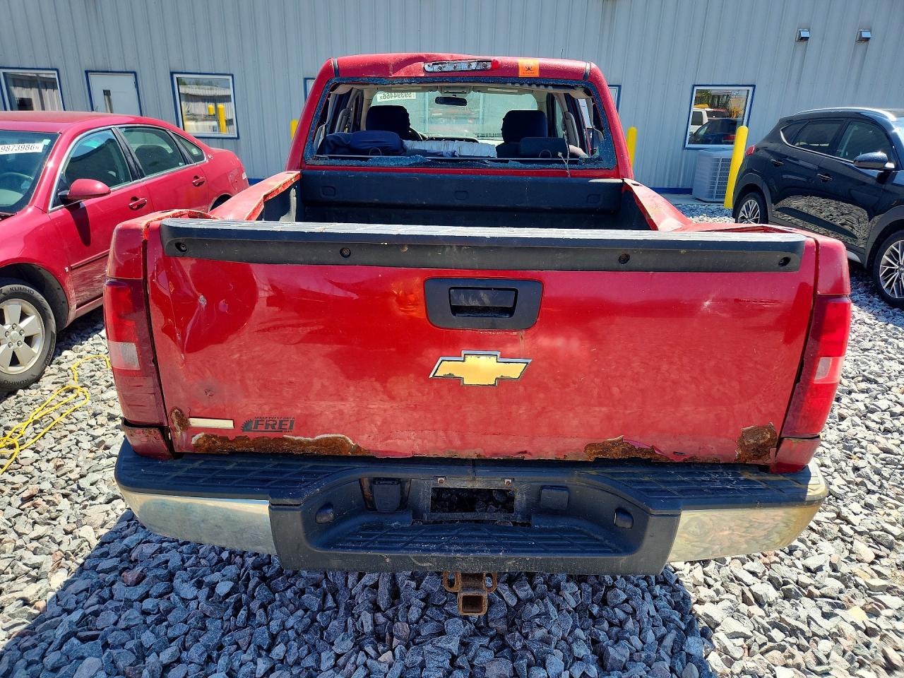2011 Chevrolet Silverado K1500 Red vin: 3GCPKPE35BG220284
