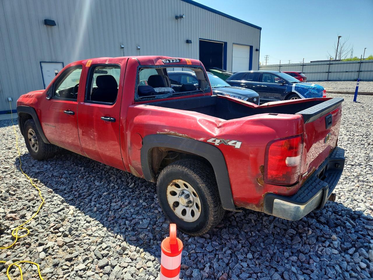 2011 Chevrolet Silverado K1500 Red vin: 3GCPKPE35BG220284
