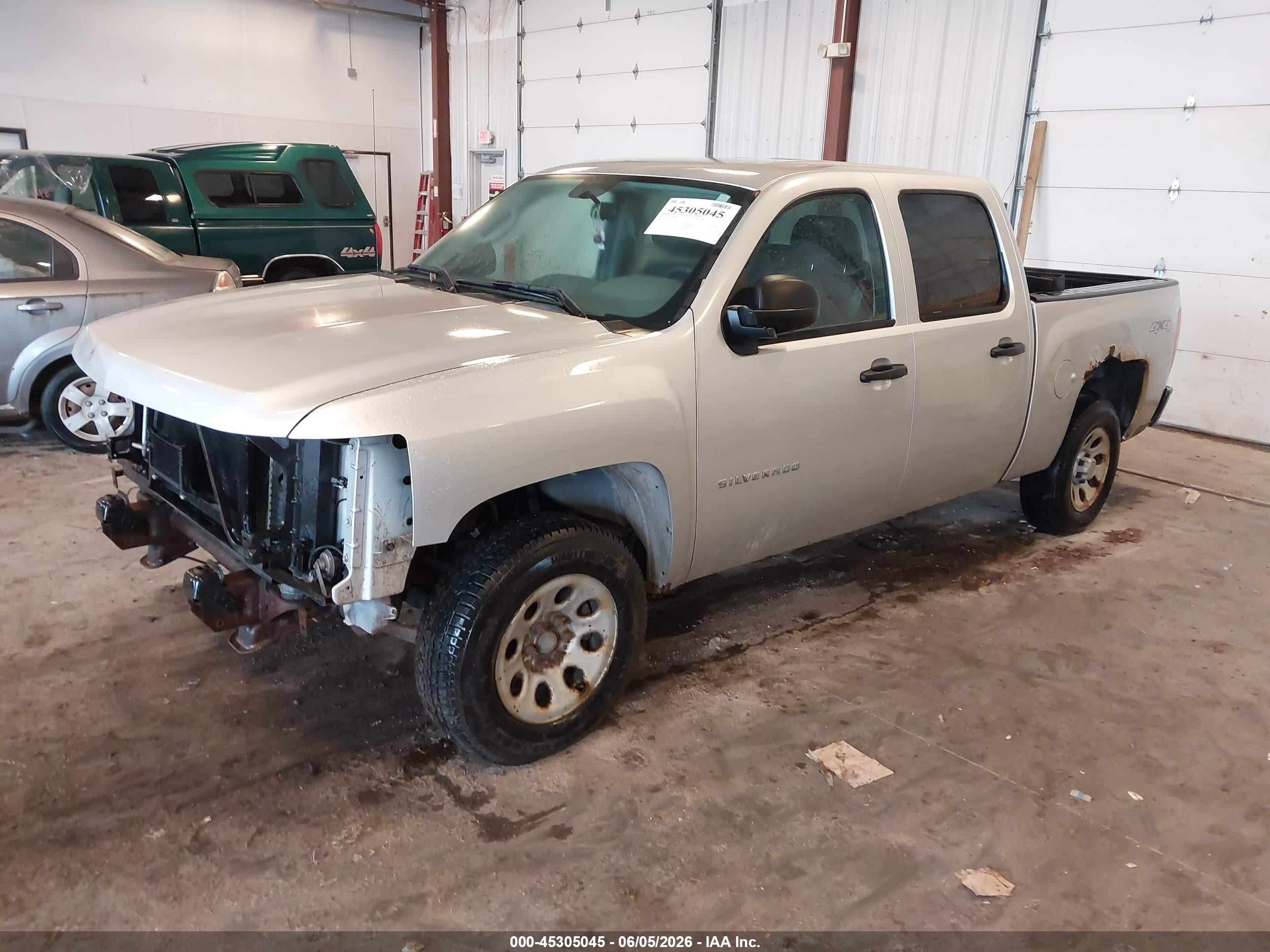 2012 Chevrolet Silverado 1500 Work Truck Silver vin: 3GCPKPE7XCG175539