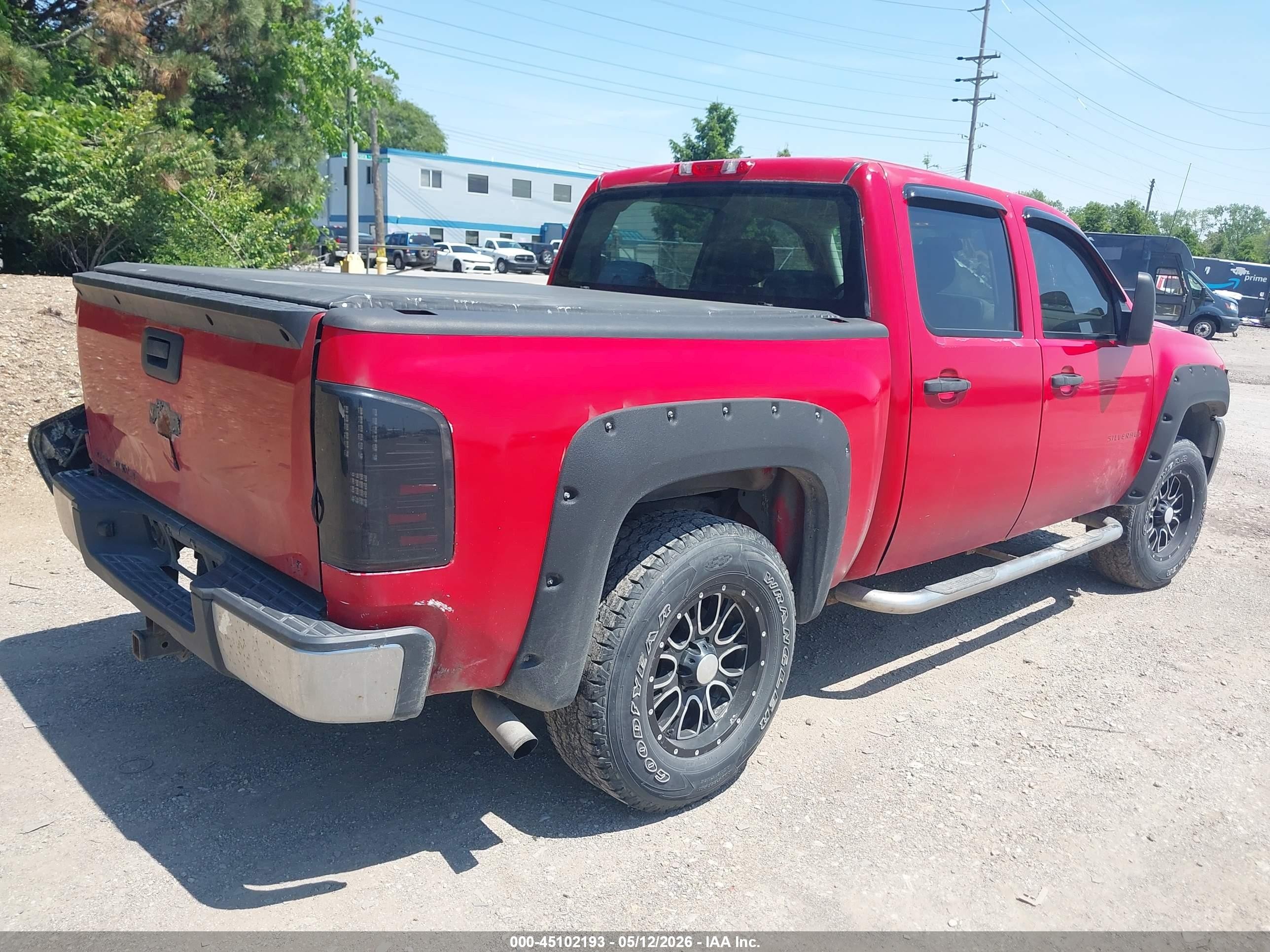 2011 Chevrolet Silverado 1500 Work Truck Red vin: 3GCPKPEA2BG373199