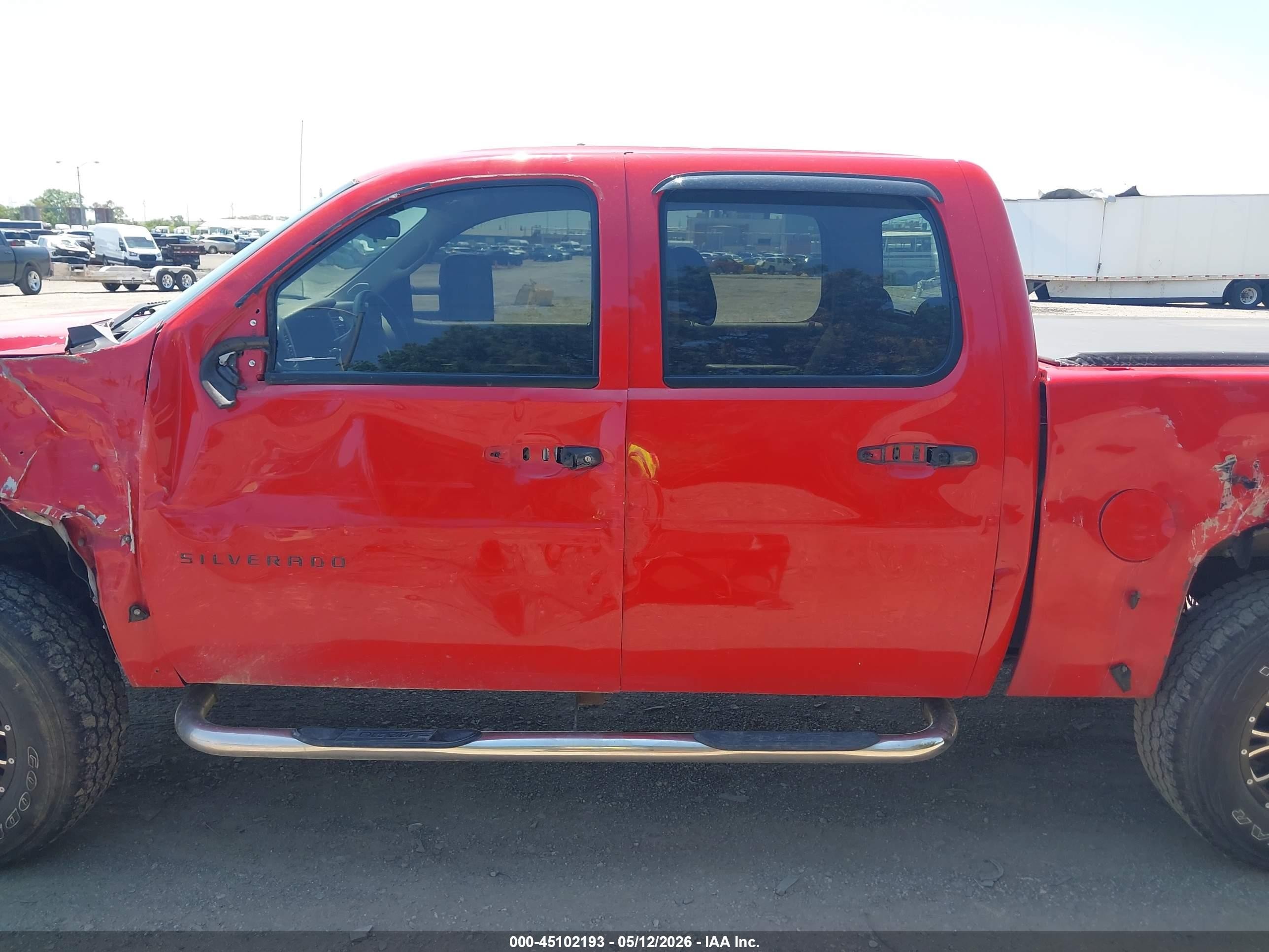 2011 Chevrolet Silverado 1500 Work Truck Red vin: 3GCPKPEA2BG373199