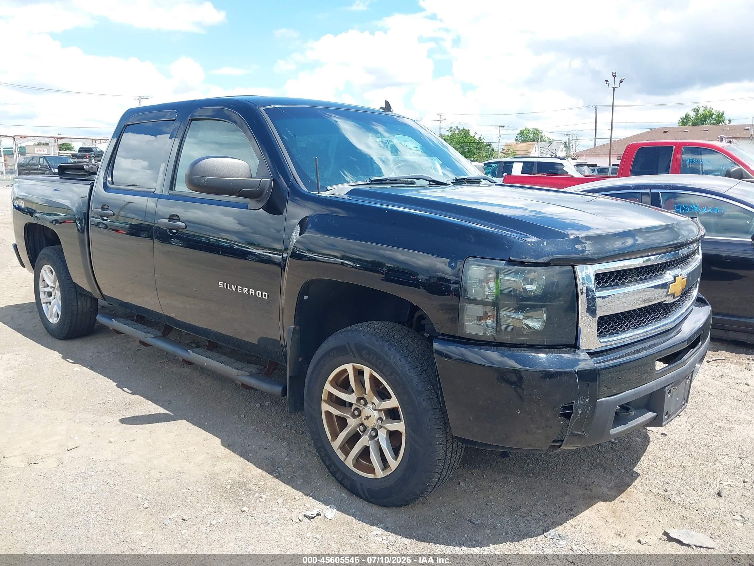 2011 Chevrolet Silverado 1500 Work Truck Black vin: 3GCPKPEA4BG100846