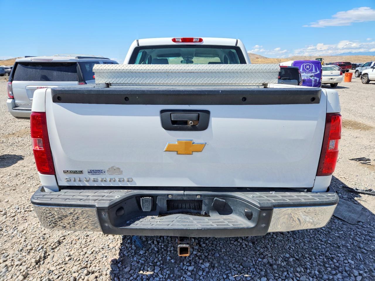2012 Chevrolet Silverado K1500 White vin: 3GCPKPEA4CG136778