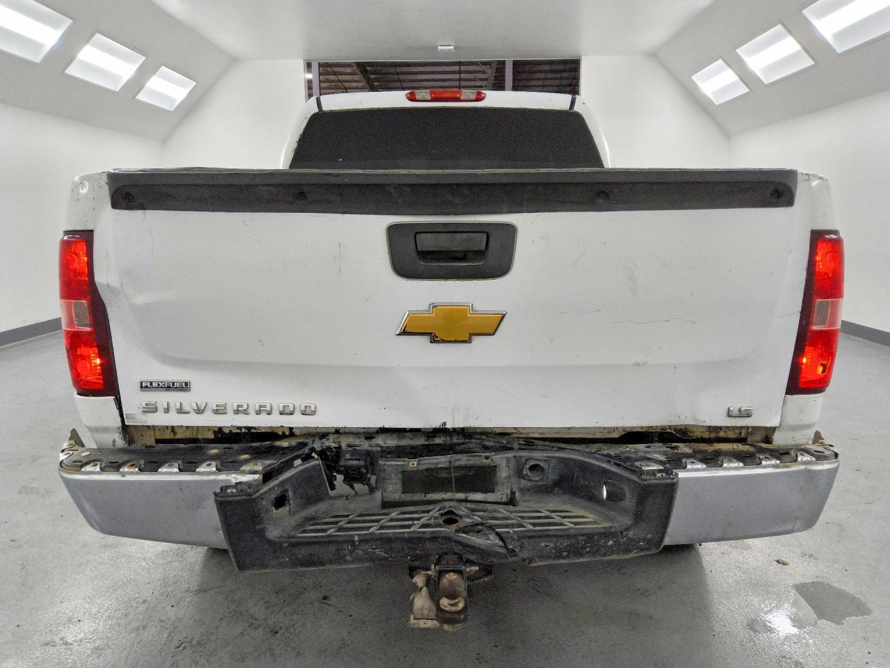 2012 Chevrolet Silverado K1500 Ls White vin: 3GCPKREA0CG150706