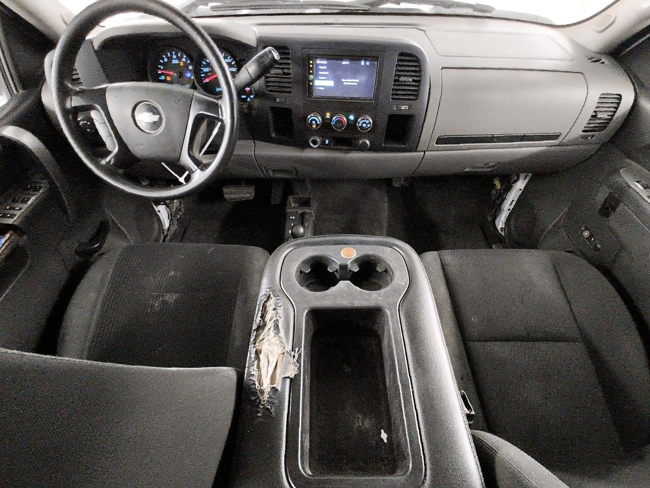 2012 Chevrolet Silverado K1500 Ls White vin: 3GCPKREA0CG150706