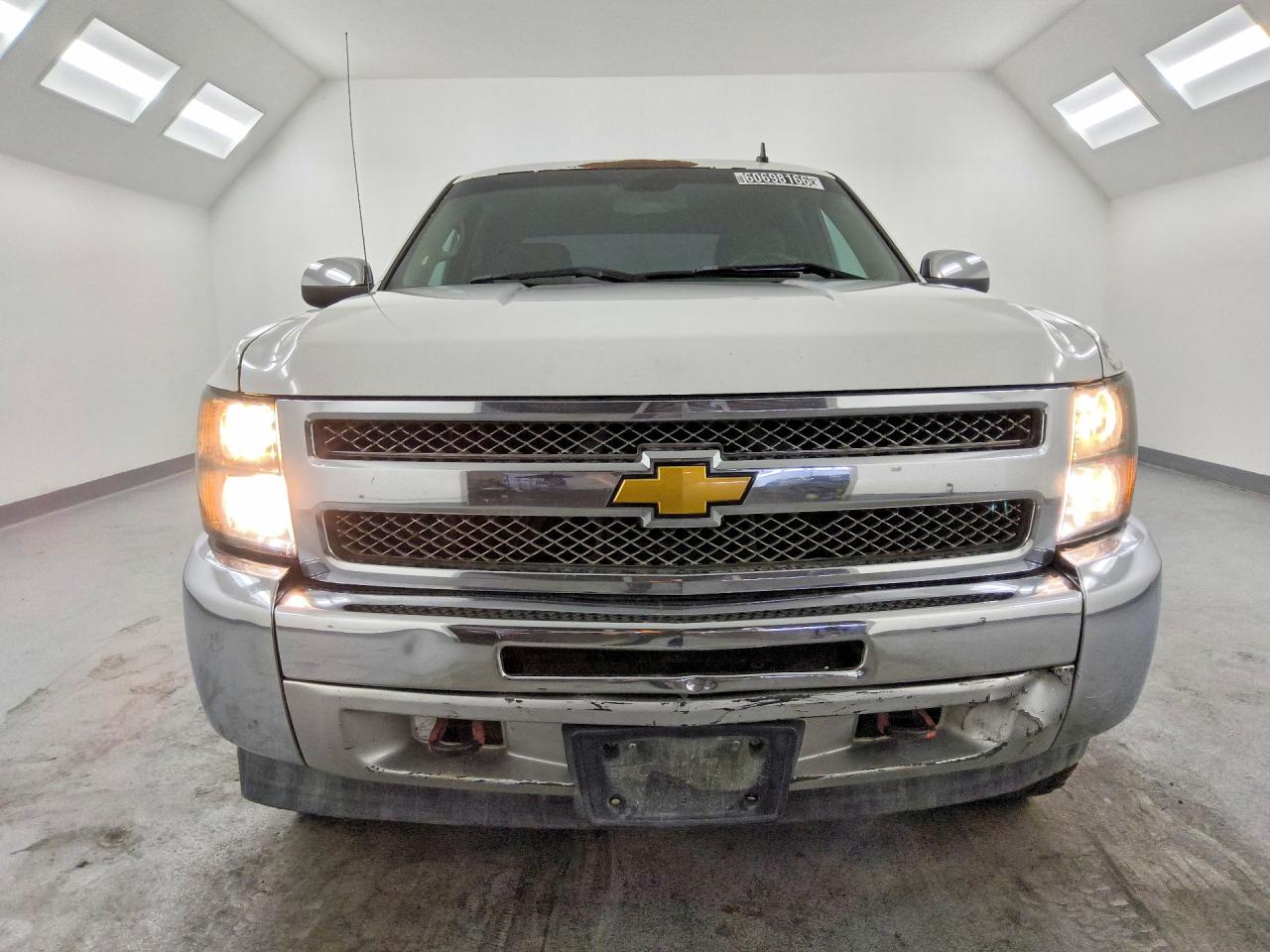 2012 Chevrolet Silverado K1500 Ls White vin: 3GCPKREA0CG150706
