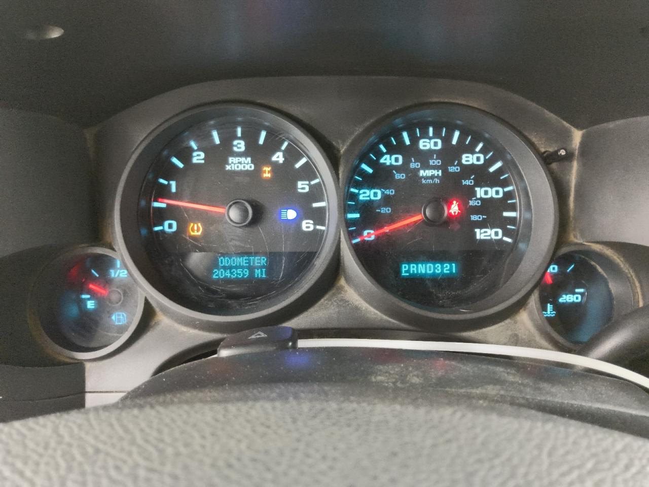 2012 Chevrolet Silverado K1500 Ls White vin: 3GCPKREA0CG150706 Damage: Warning - Tire Pressure, On, Unacceptable