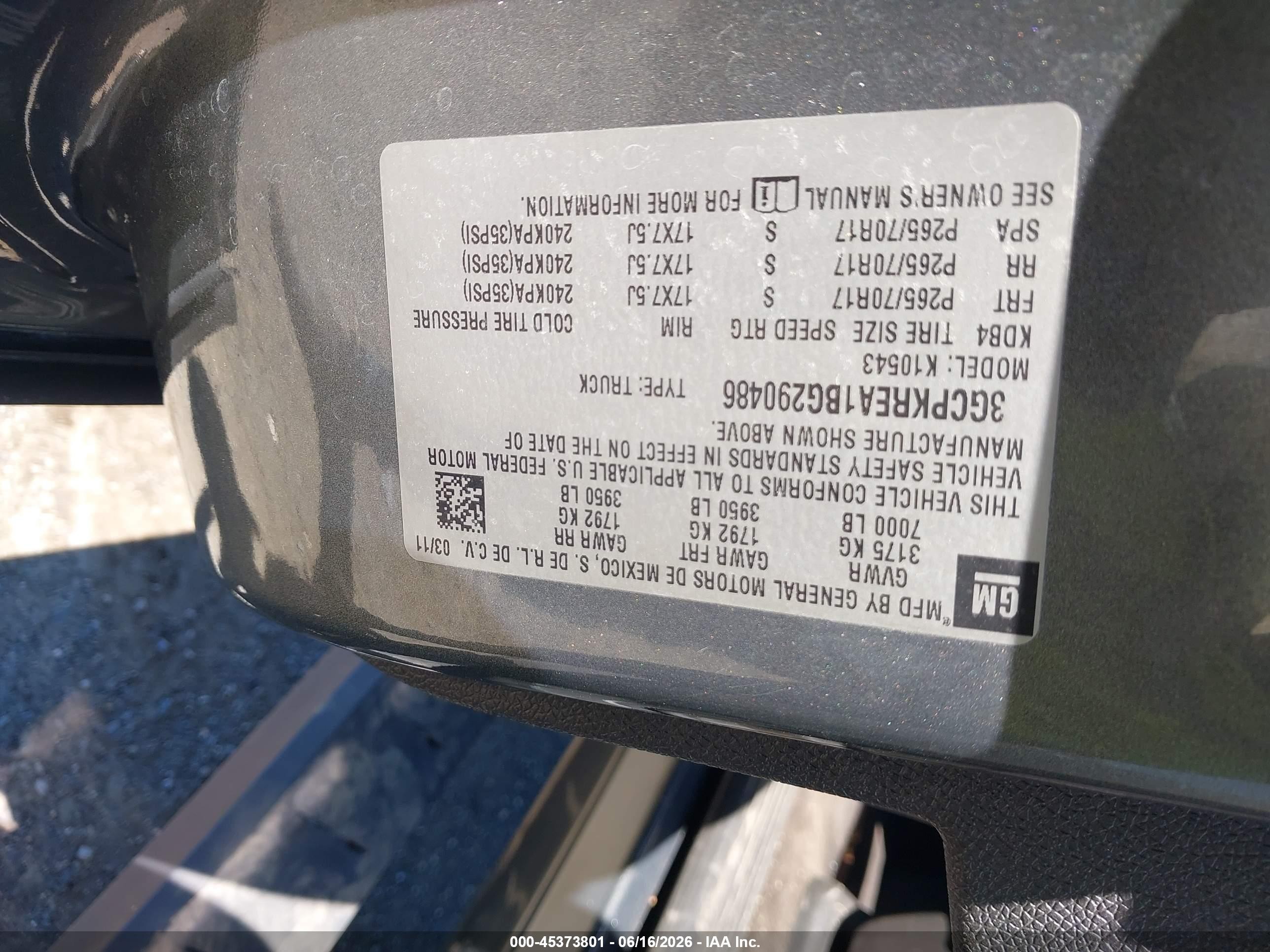 2011 Chevrolet Silverado 1500 Ls Gray vin: 3GCPKREA1BG290486