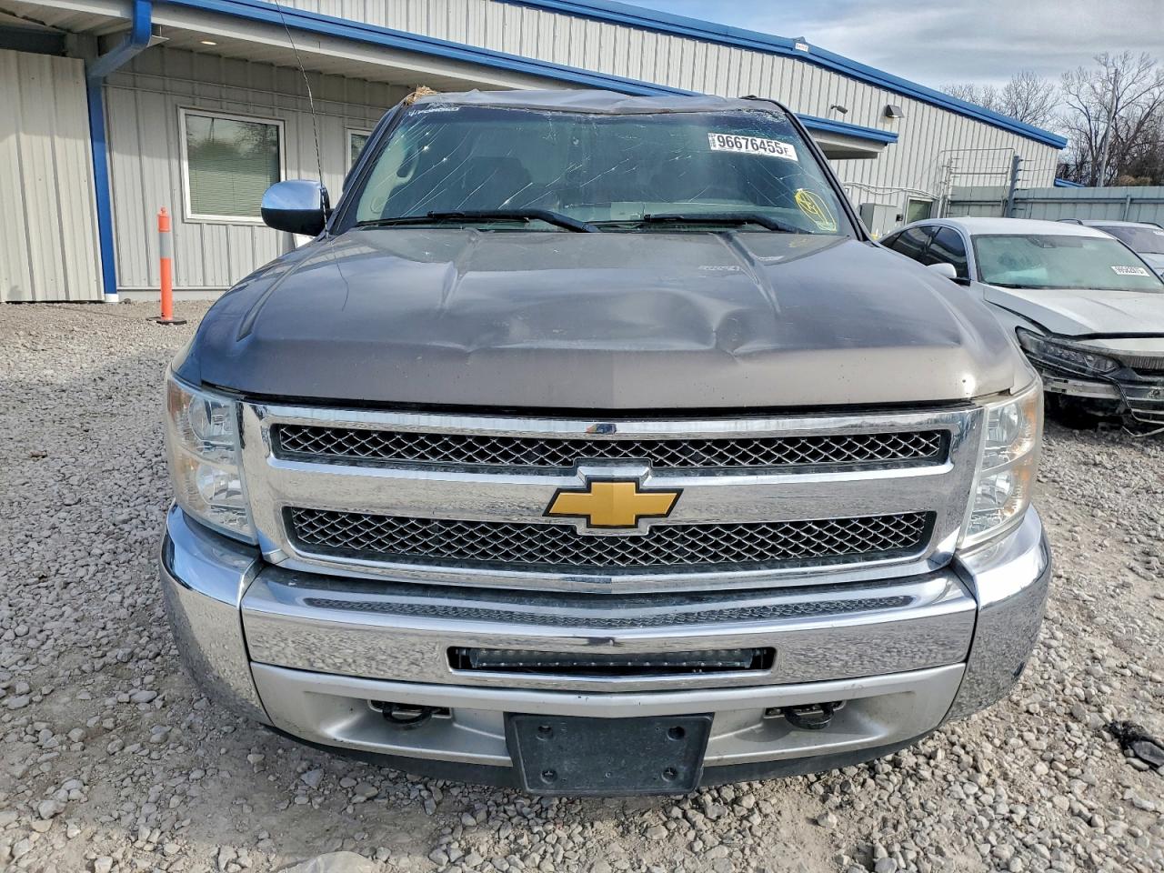 2012 Chevrolet Silverado K1500 Ls Gray vin: 3GCPKREA1CG300550