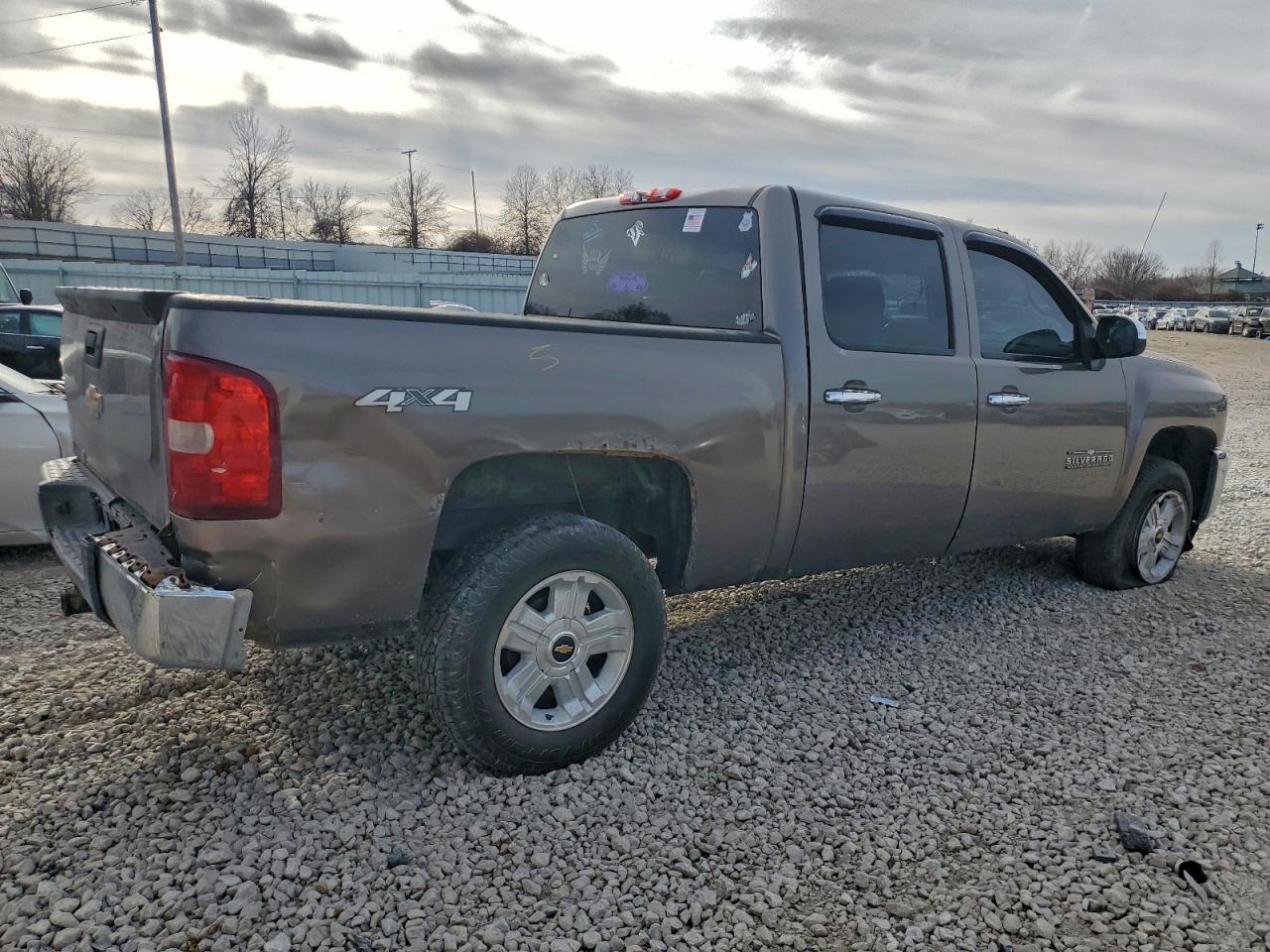 2012 Chevrolet Silverado K1500 Ls Gray vin: 3GCPKREA1CG300550