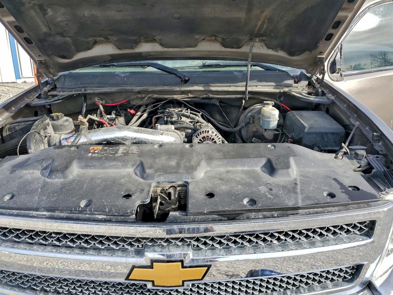 2012 Chevrolet Silverado K1500 Ls Gray vin: 3GCPKREA1CG300550