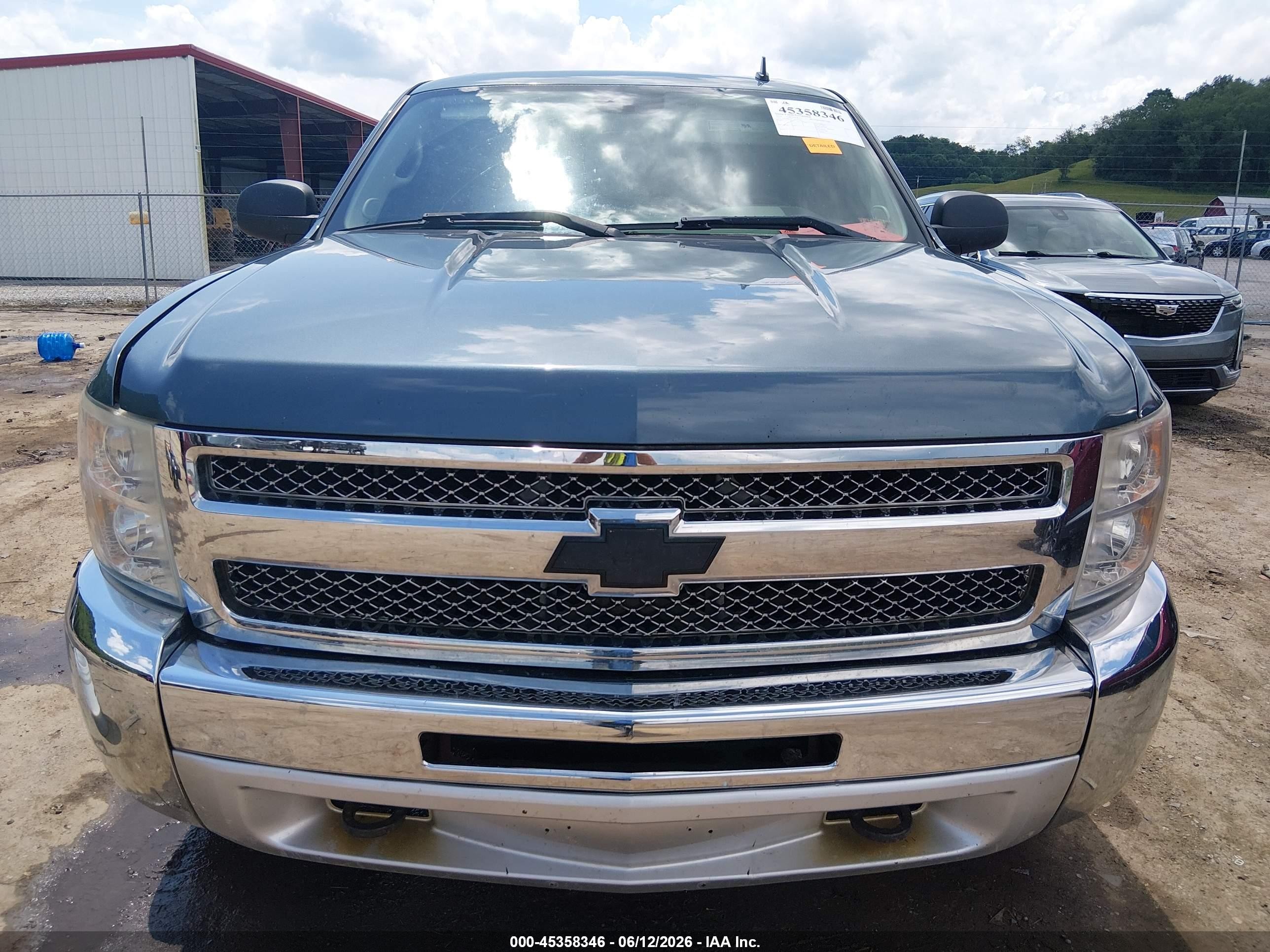 2013 Chevrolet Silverado 1500 Ls Синий vin: 3GCPKREA1DG131244