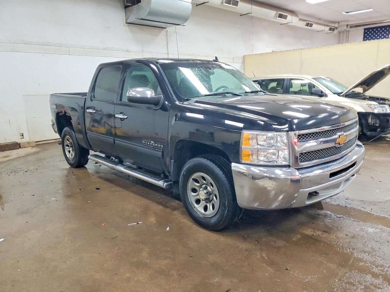 2012 Chevrolet Silverado K1500 Ls Черный vin: 3GCPKREA2CG133521