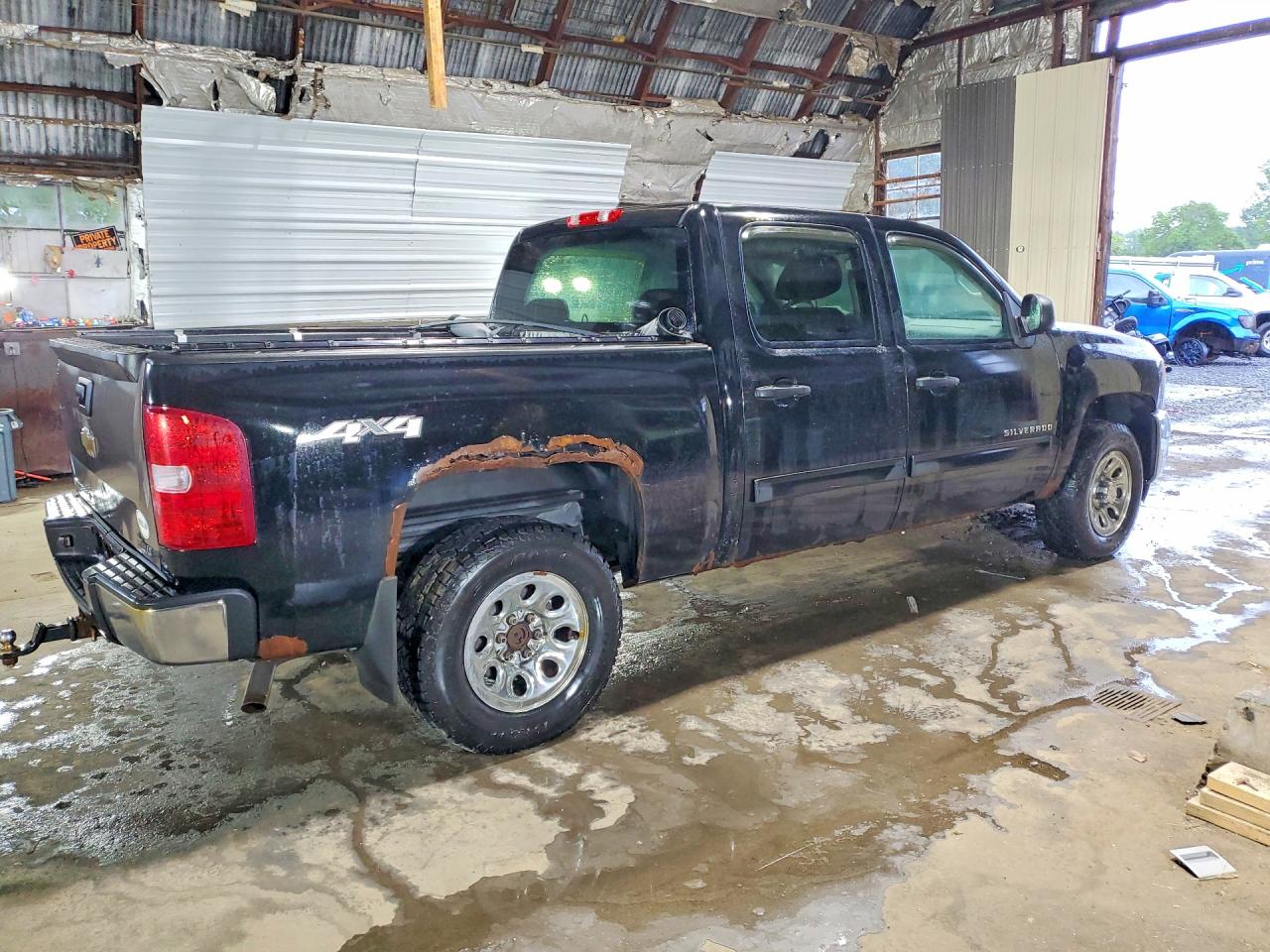 2012 Chevrolet Silverado K1500 Ls Black vin: 3GCPKREA2CG158435