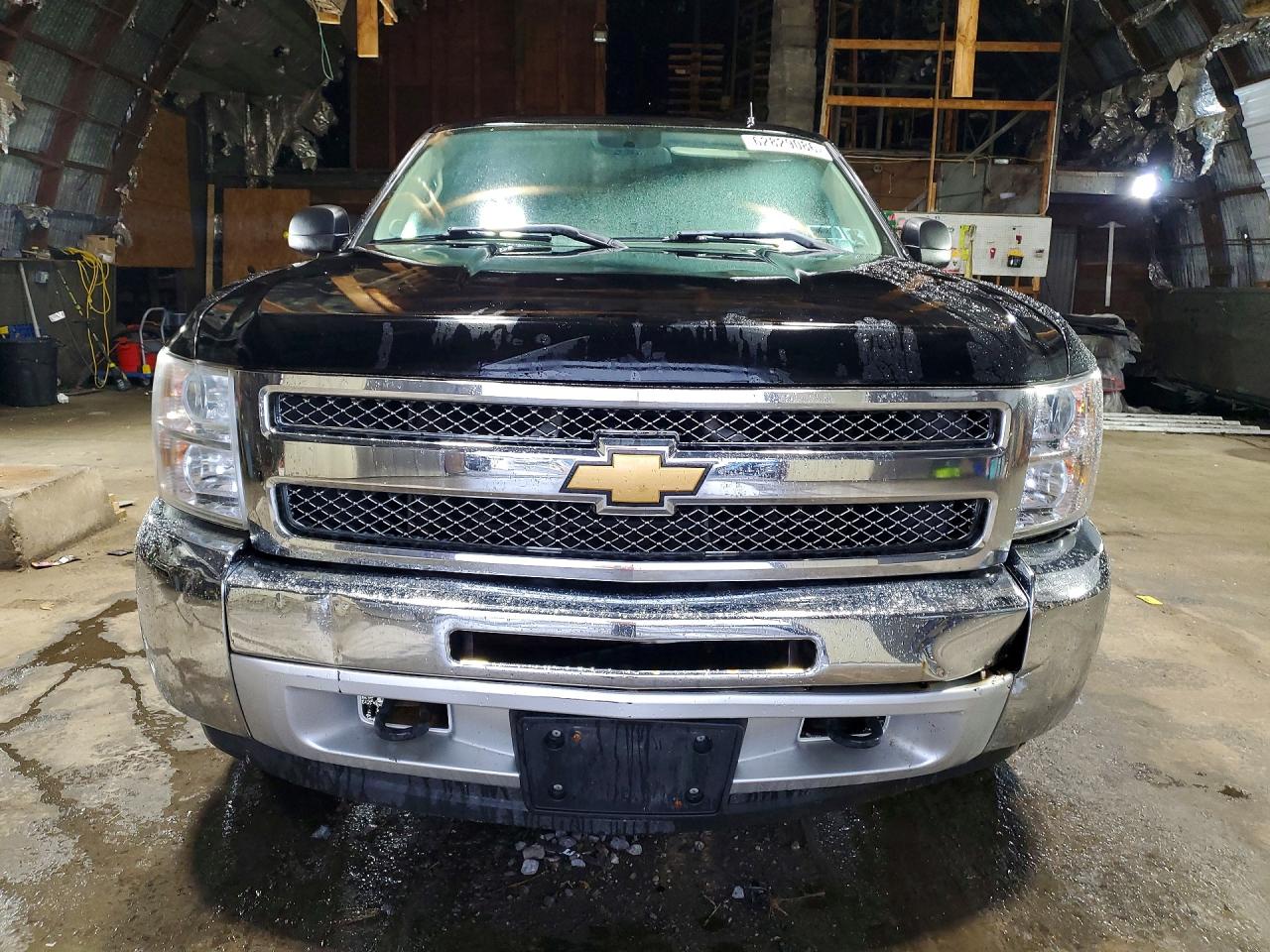 2012 Chevrolet Silverado K1500 Ls Black vin: 3GCPKREA2CG158435