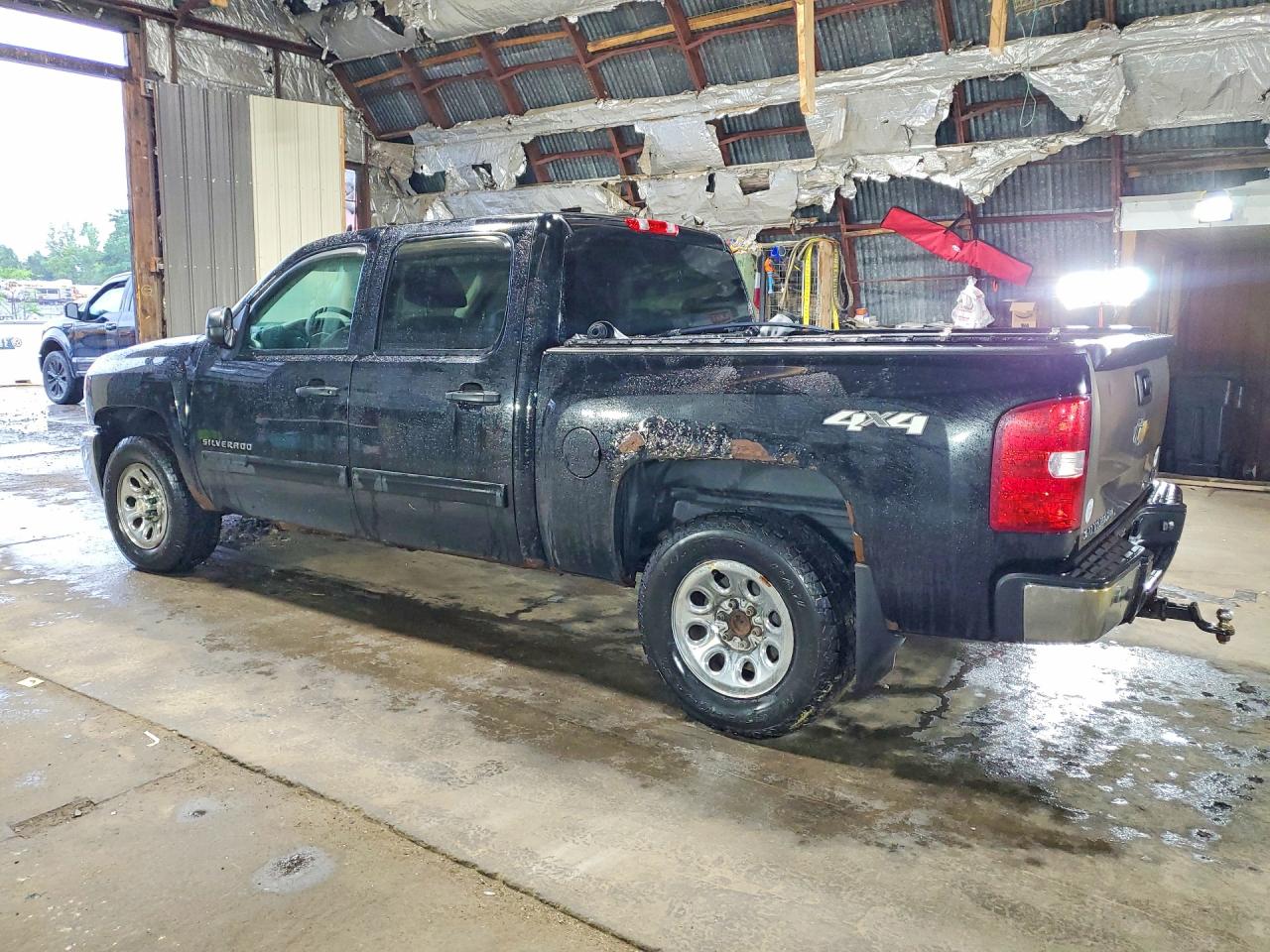2012 Chevrolet Silverado K1500 Ls Black vin: 3GCPKREA2CG158435