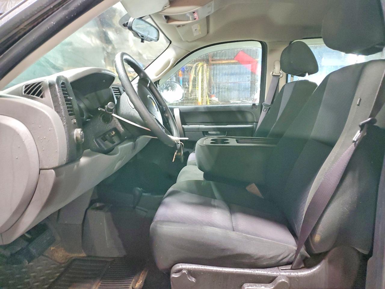 2012 Chevrolet Silverado K1500 Ls Black vin: 3GCPKREA2CG158435