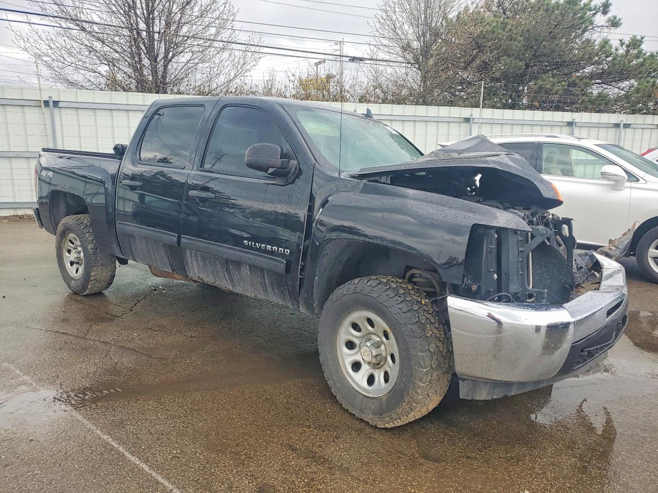 2012 Chevrolet Silverado K1500 Ls Черный vin: 3GCPKREA2CG223350