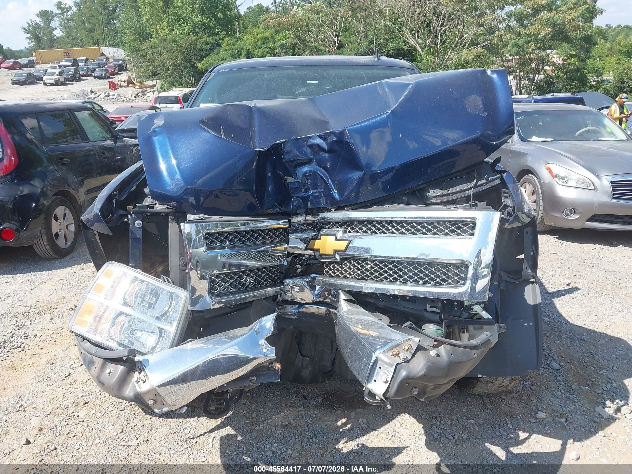 2012 Chevrolet Silverado 1500 Ls Dark Blue vin: 3GCPKREA3CG218531