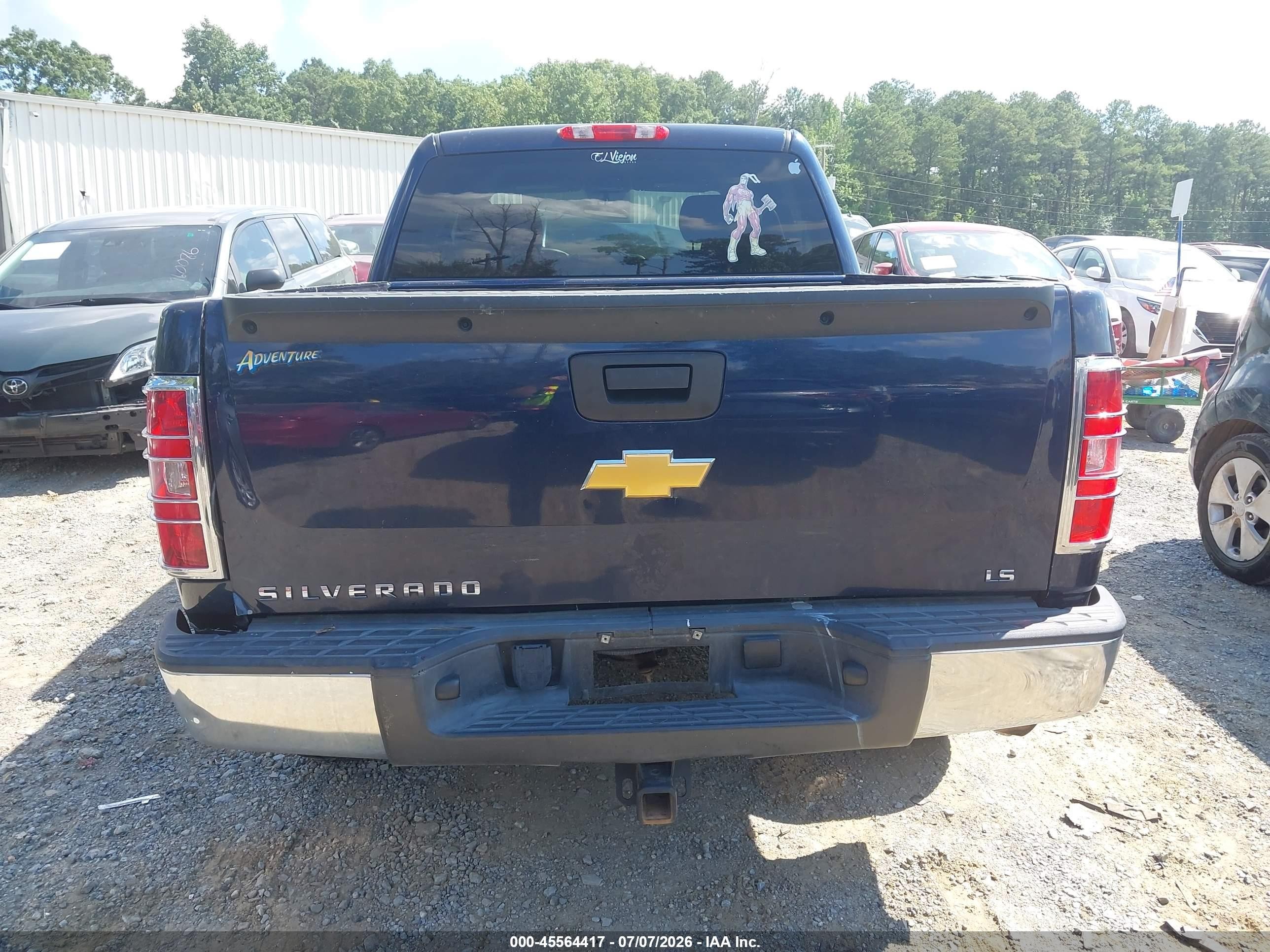 2012 Chevrolet Silverado 1500 Ls Dark Blue vin: 3GCPKREA3CG218531