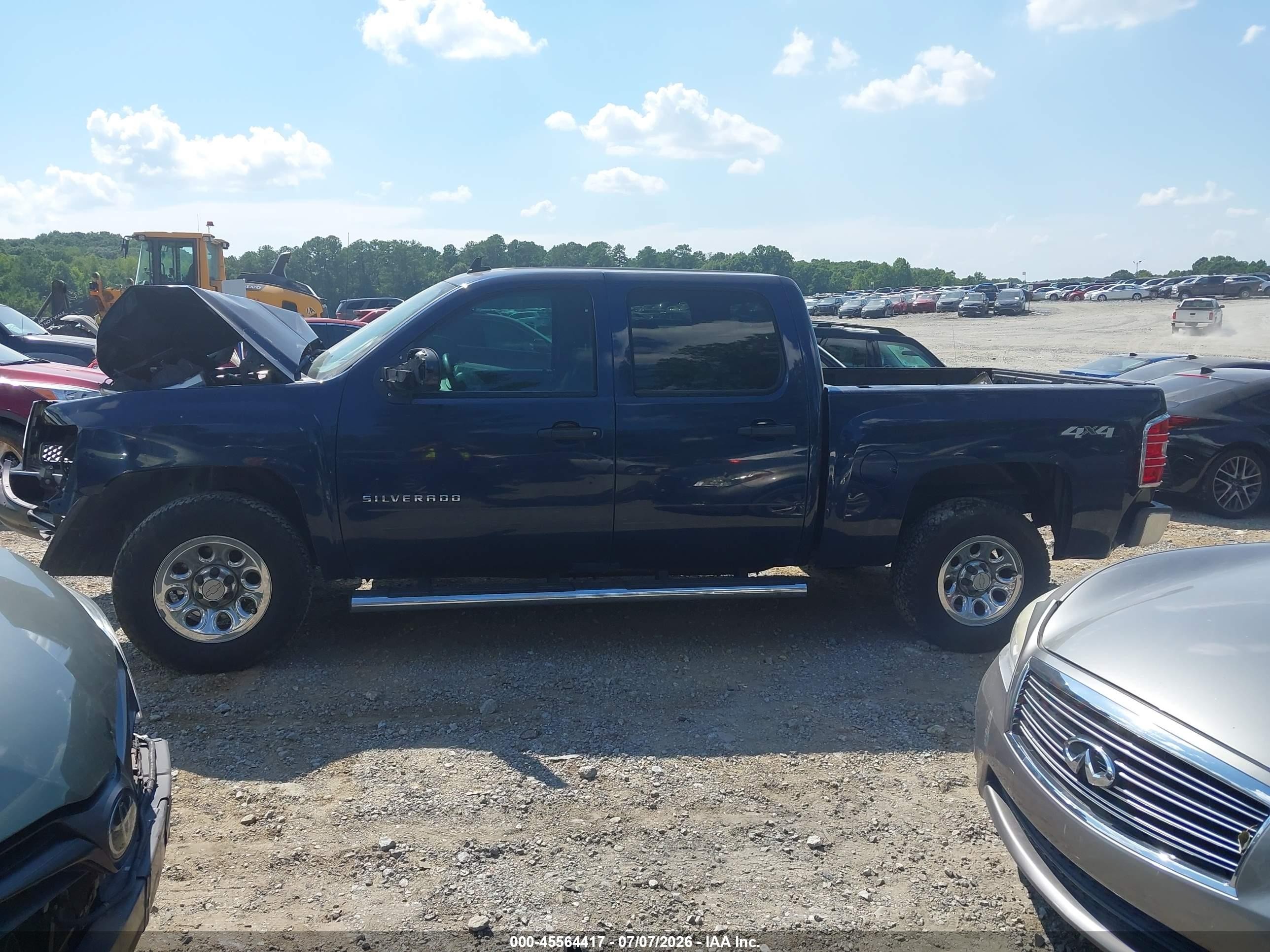 2012 Chevrolet Silverado 1500 Ls Dark Blue vin: 3GCPKREA3CG218531