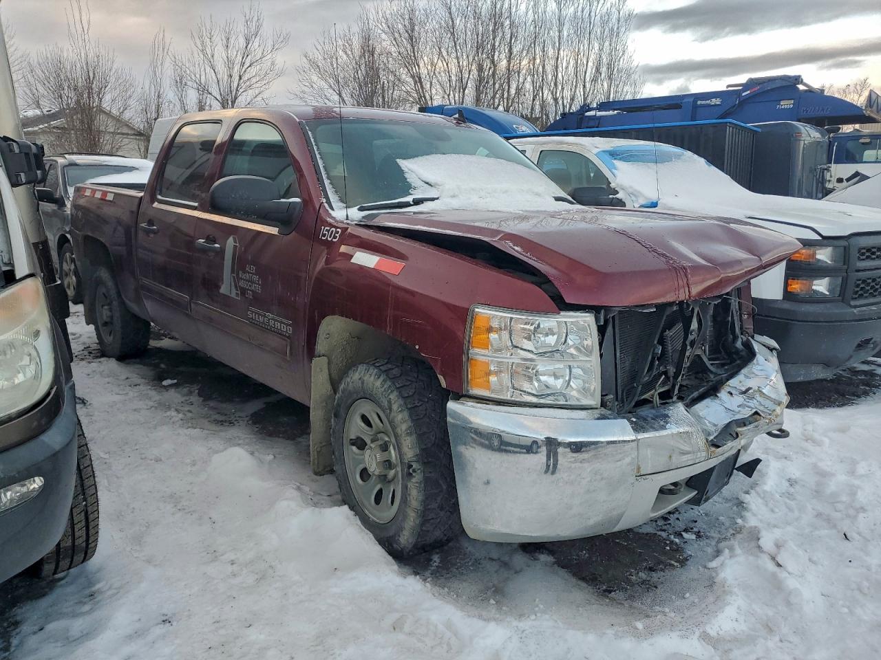 2013 Chevrolet Silverado K1500 Ls Burgundy vin: 3GCPKREA3DG126062