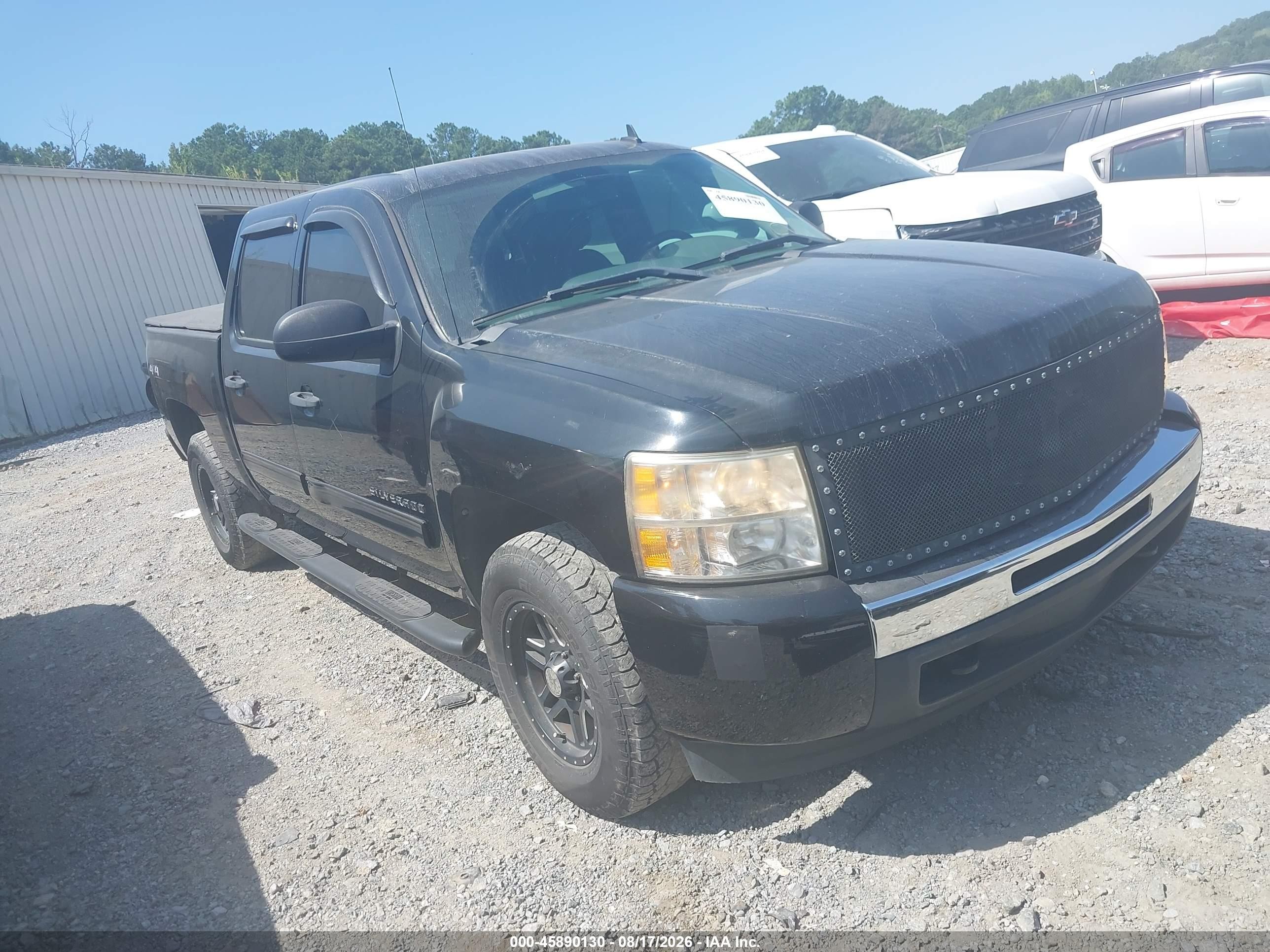 2011 Chevrolet Silverado 1500 Ls Black vin: 3GCPKREA6BG239873