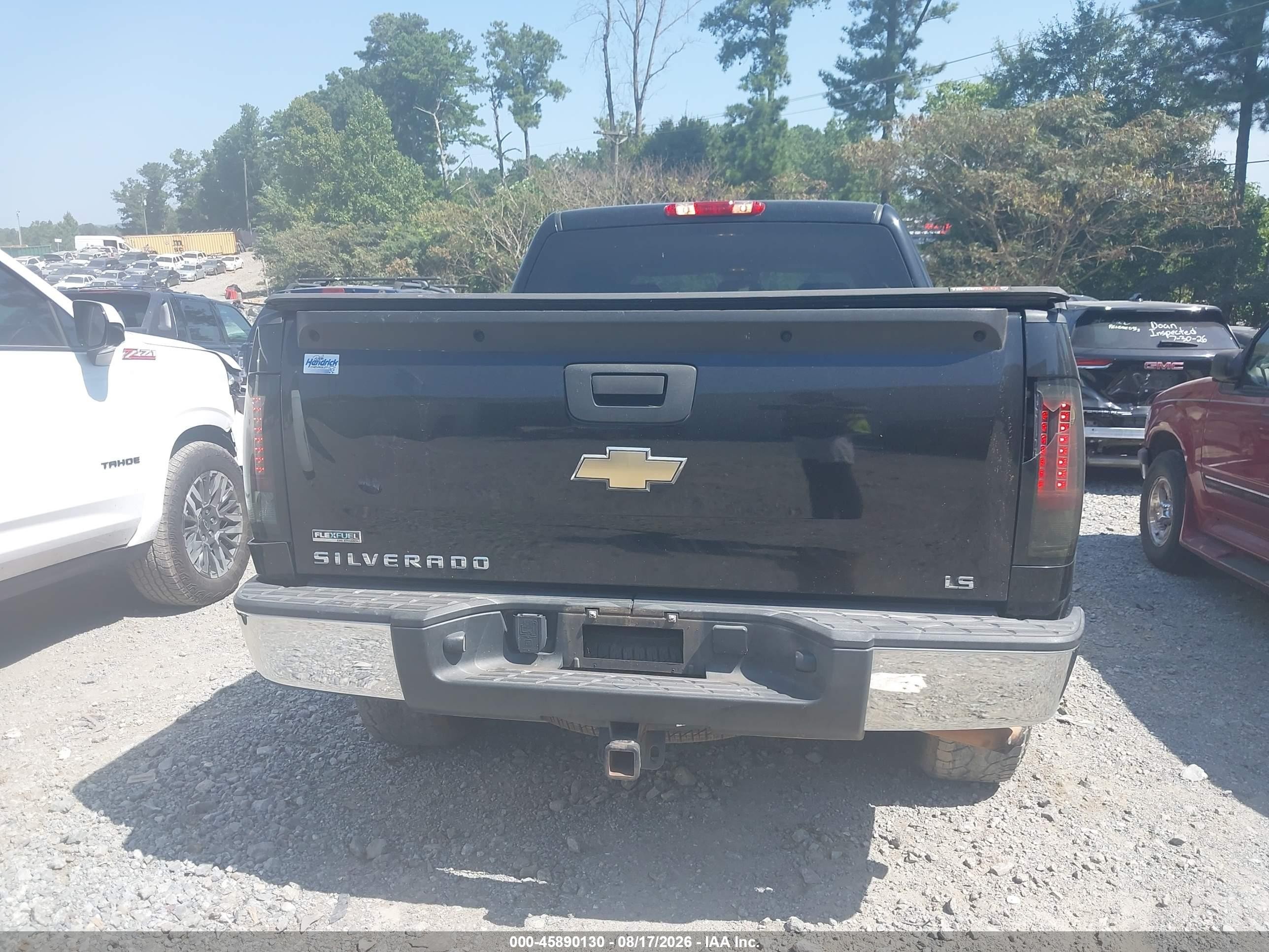 2011 Chevrolet Silverado 1500 Ls Черный vin: 3GCPKREA6BG239873