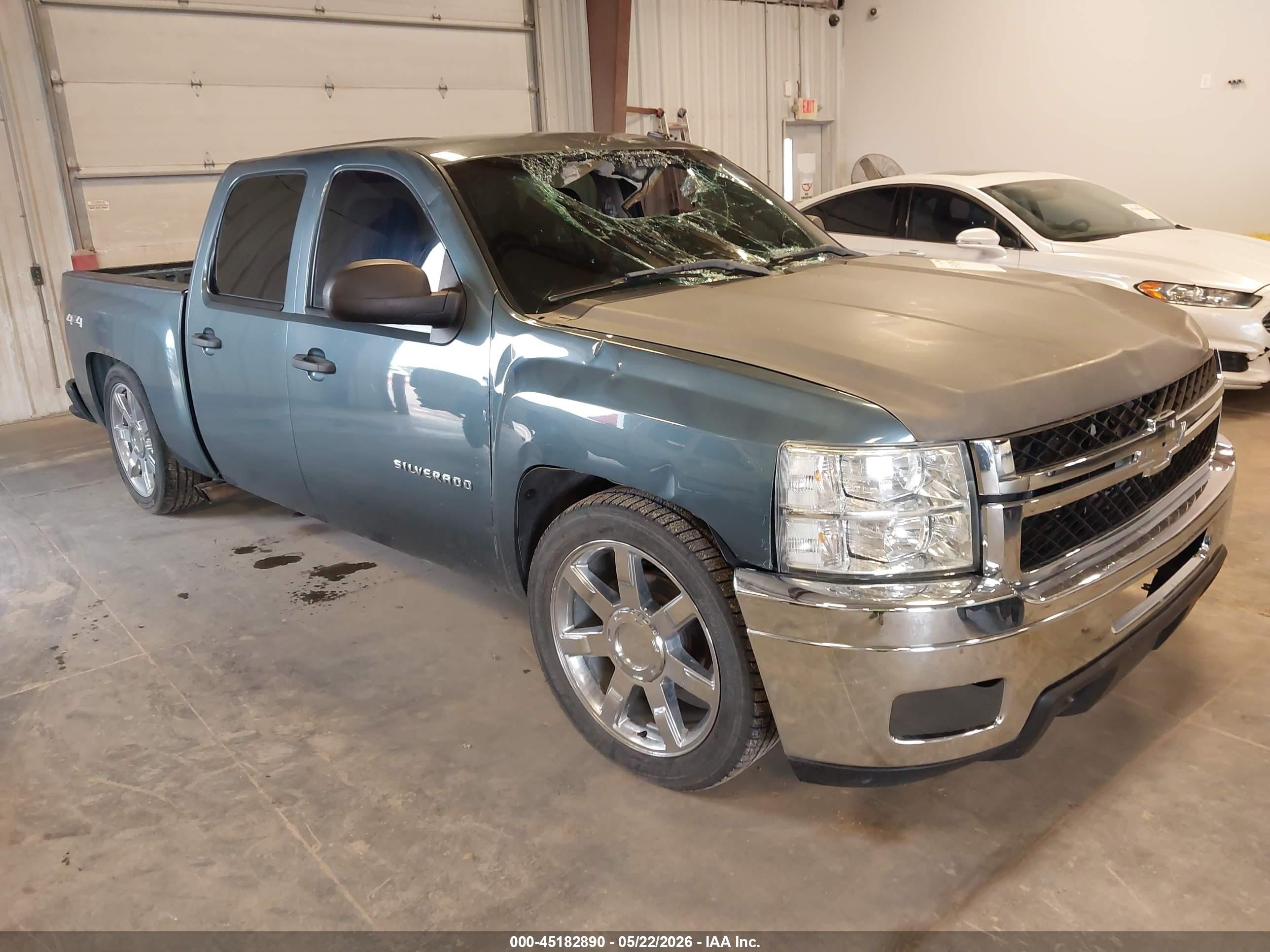 2012 Chevrolet Silverado 1500 Ls Navy vin: 3GCPKREA7CG130484