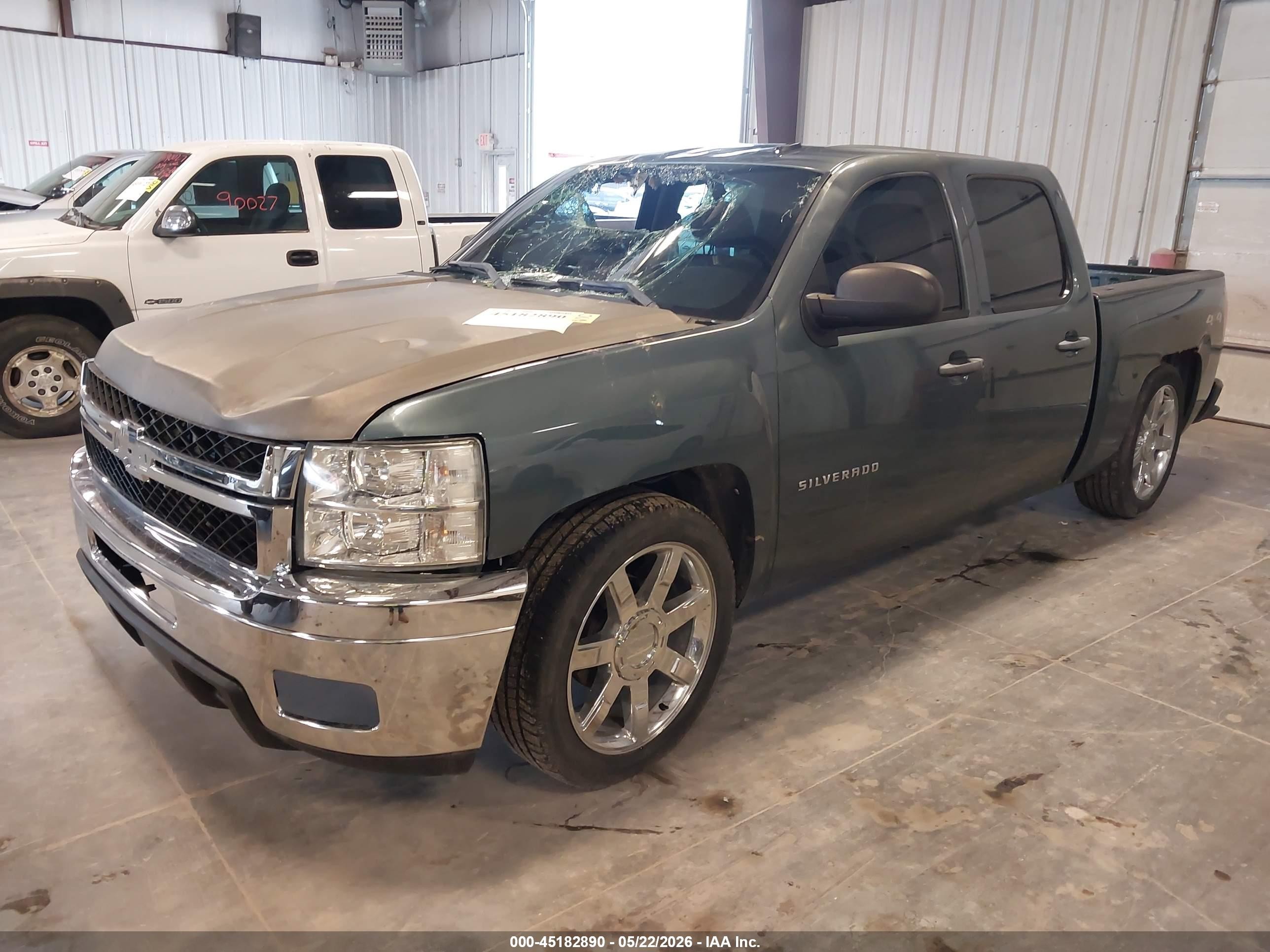 2012 Chevrolet Silverado 1500 Ls Navy vin: 3GCPKREA7CG130484
