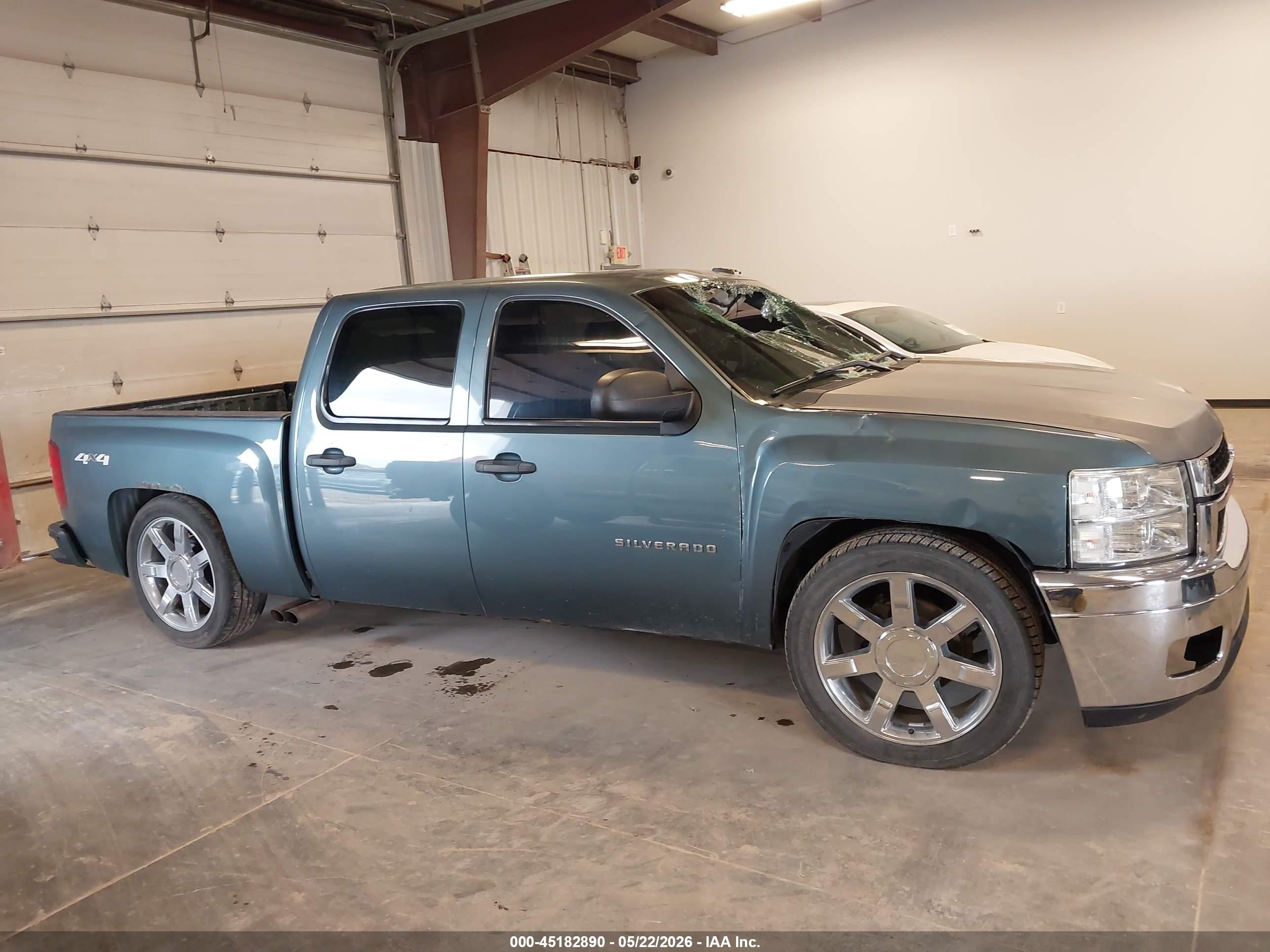 2012 Chevrolet Silverado 1500 Ls Navy vin: 3GCPKREA7CG130484