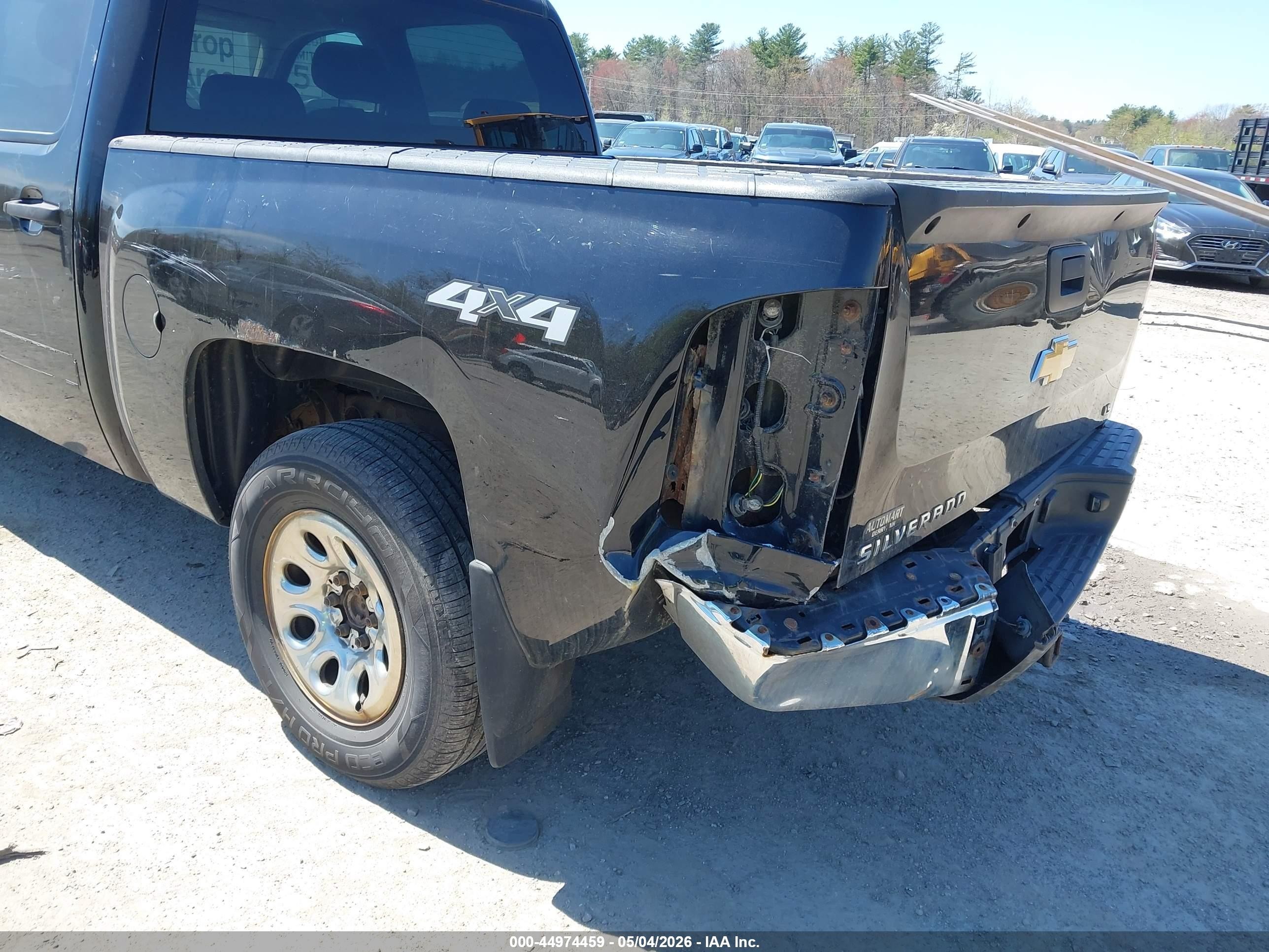 2013 Chevrolet Silverado 1500 Ls Black vin: 3GCPKREA7DG299163