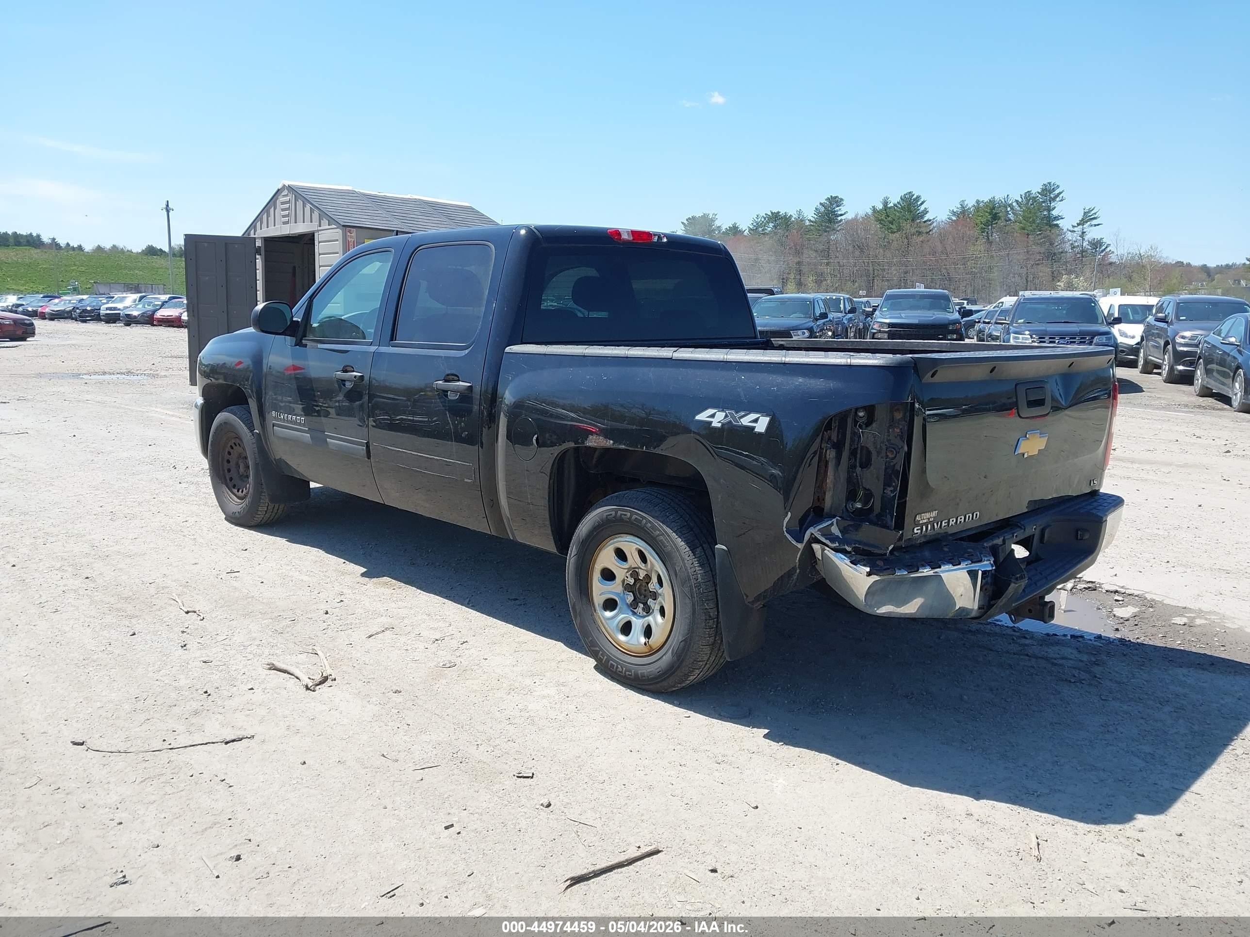 2013 Chevrolet Silverado 1500 Ls Black vin: 3GCPKREA7DG299163