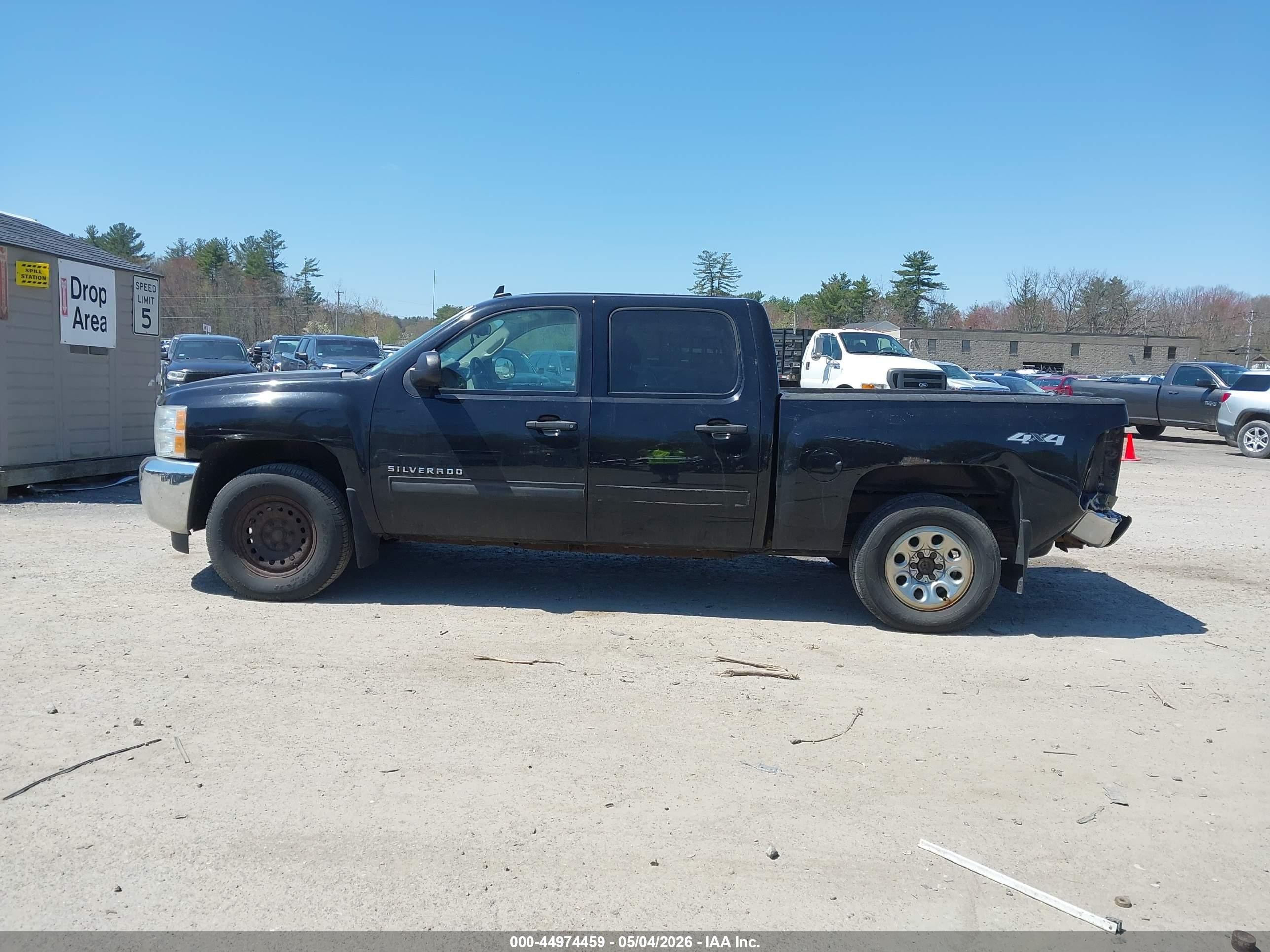 2013 Chevrolet Silverado 1500 Ls Black vin: 3GCPKREA7DG299163