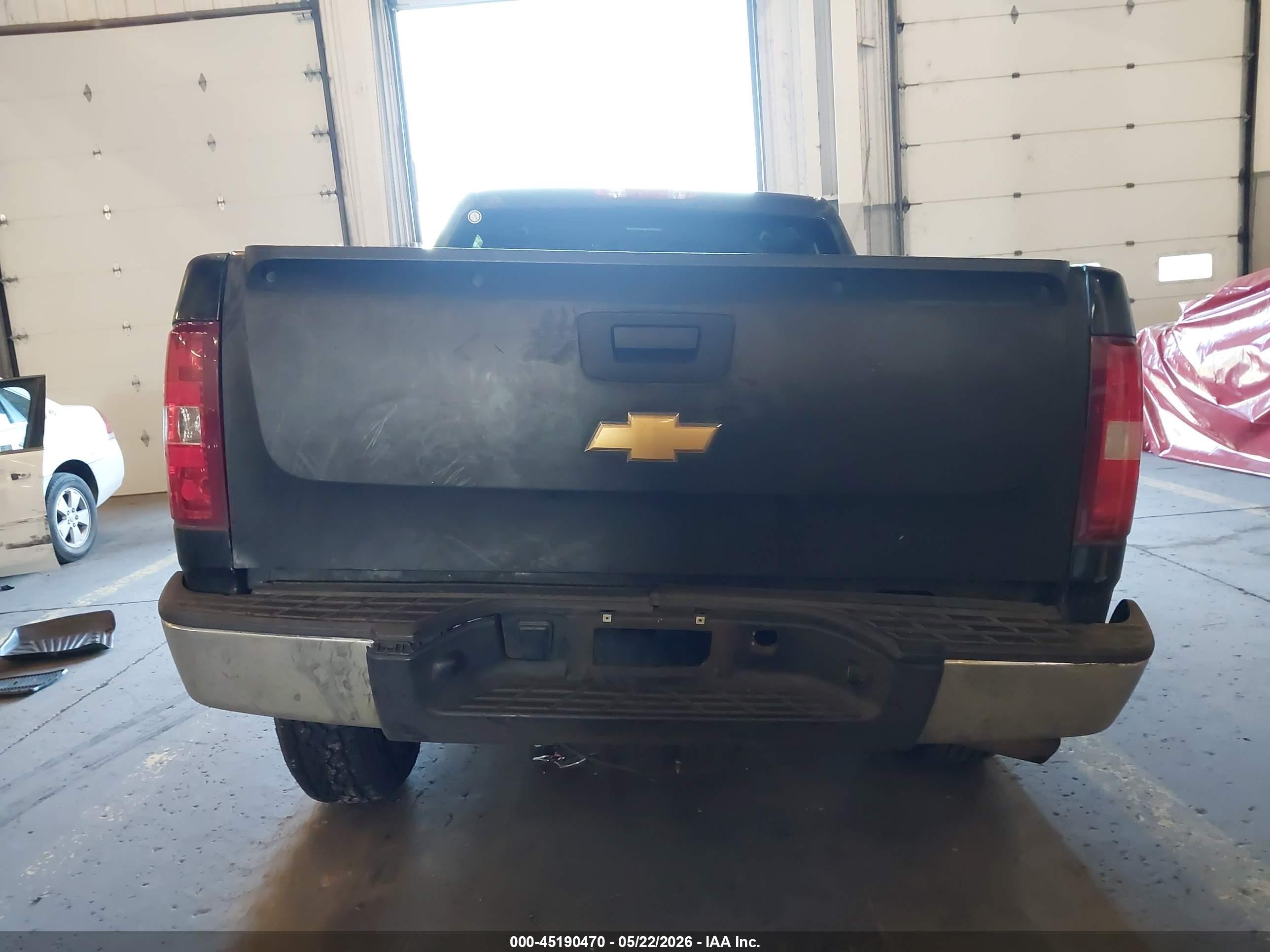 2012 Chevrolet Silverado 1500 Ls Black vin: 3GCPKREA8CG311366