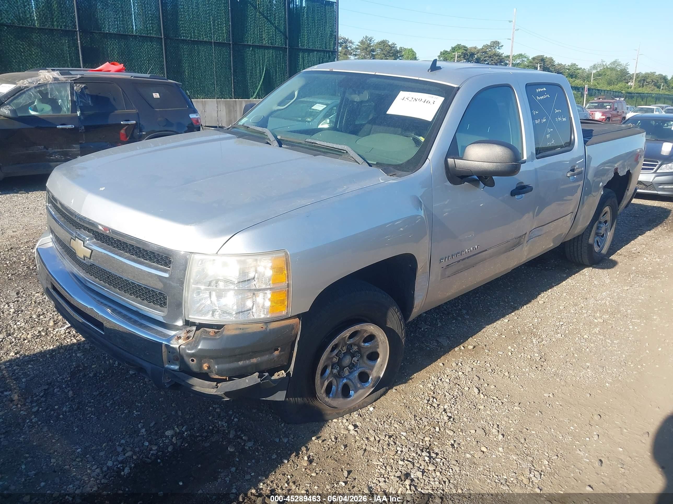 2011 Chevrolet Silverado 1500 Ls Gray vin: 3GCPKREA9BG306076