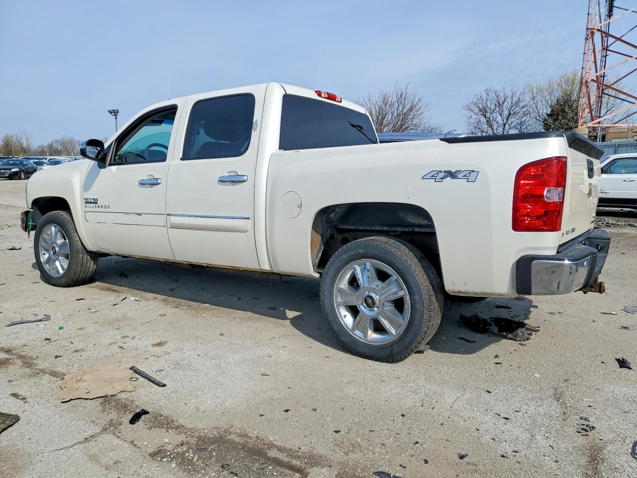 2012 Chevrolet Silverado K1500 Lt Cream vin: 3GCPKSE21CG237742