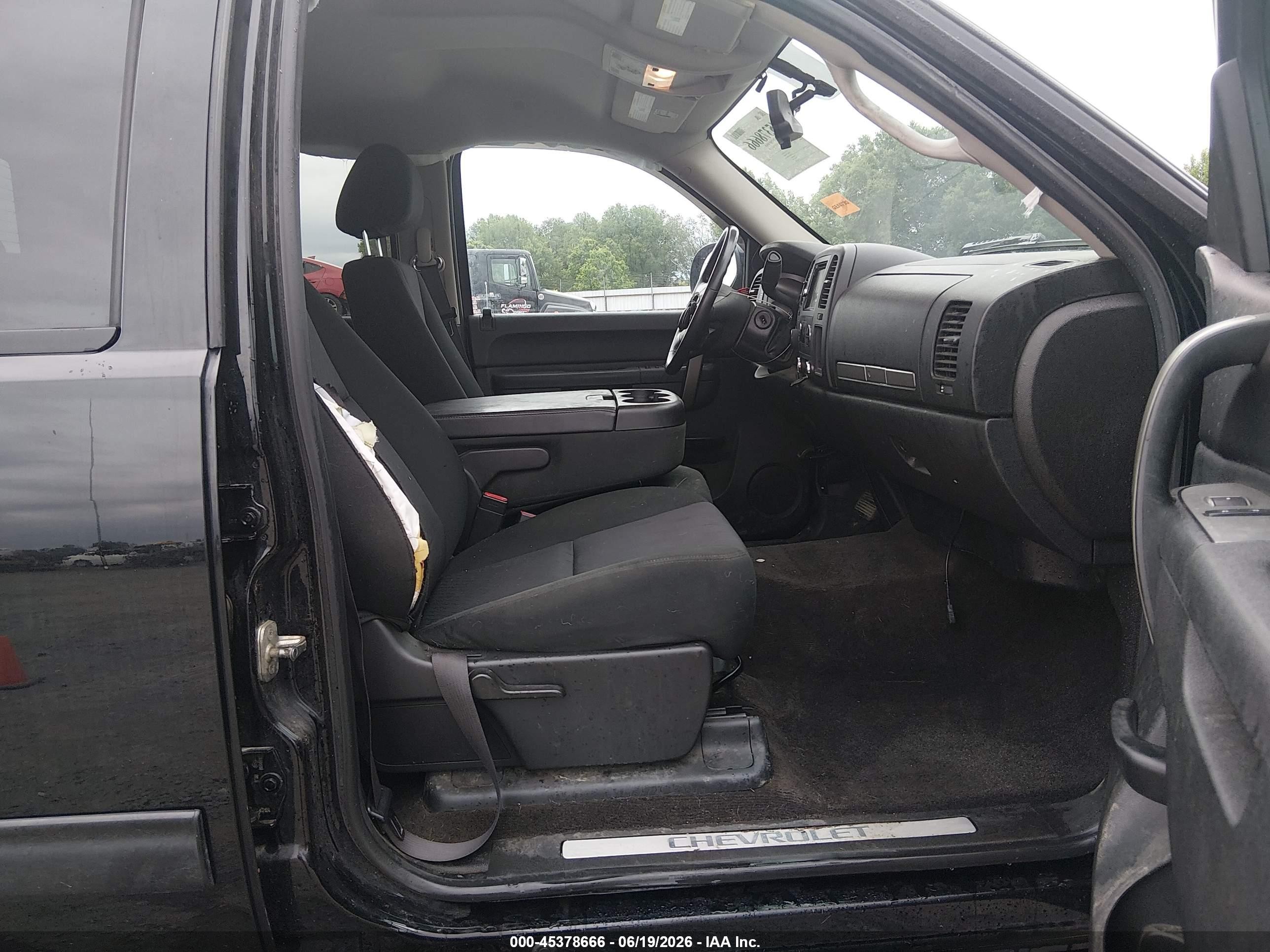2013 Chevrolet Silverado 1500 Lt Black vin: 3GCPKSE22DG186768