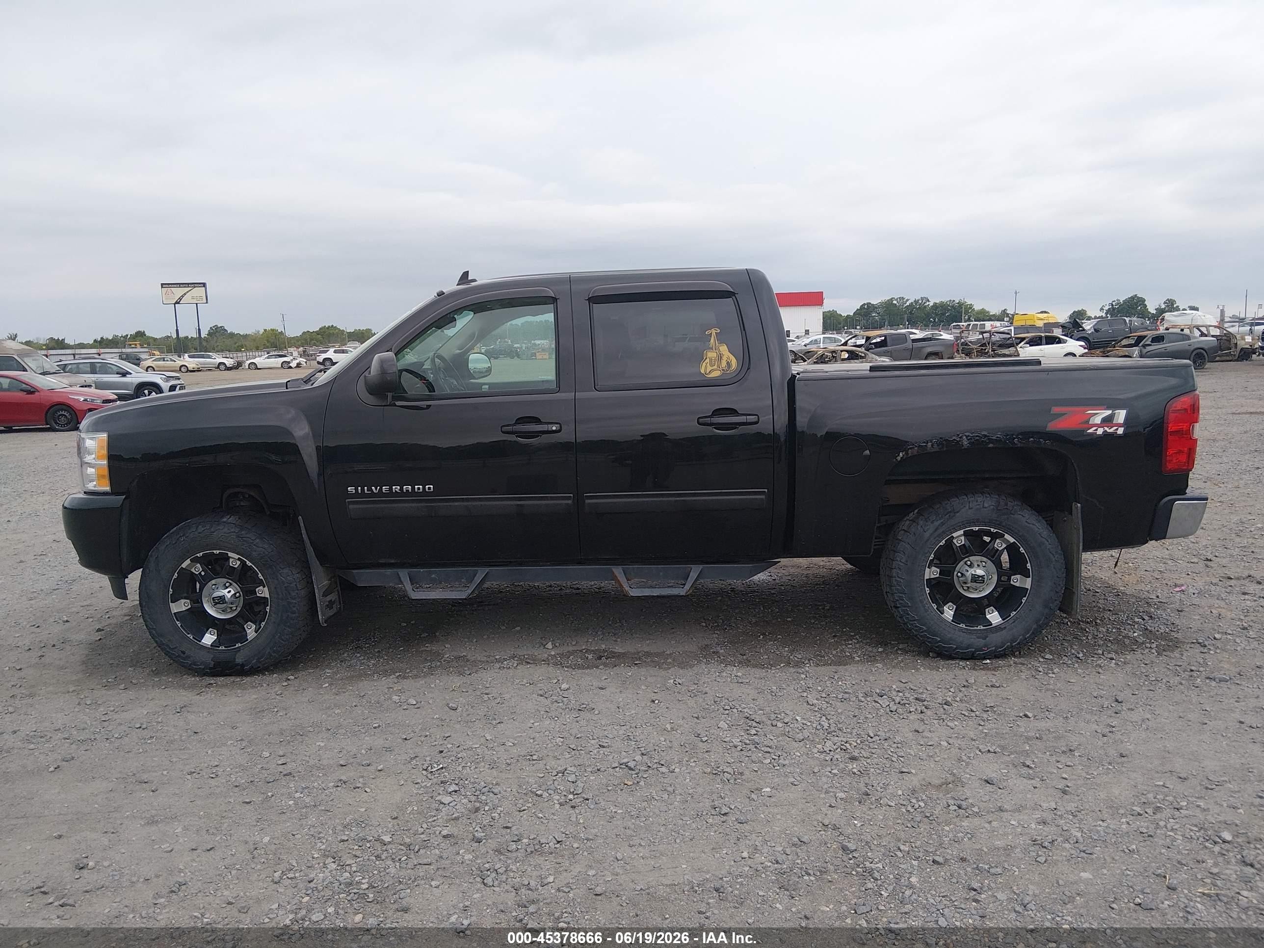 2013 Chevrolet Silverado 1500 Lt Black vin: 3GCPKSE22DG186768