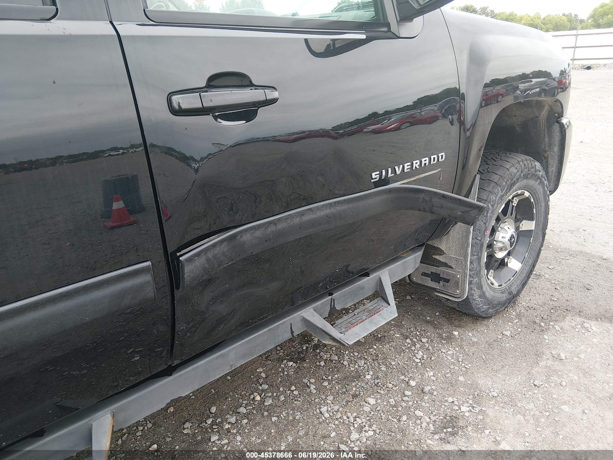 2013 Chevrolet Silverado 1500 Lt Black vin: 3GCPKSE22DG186768