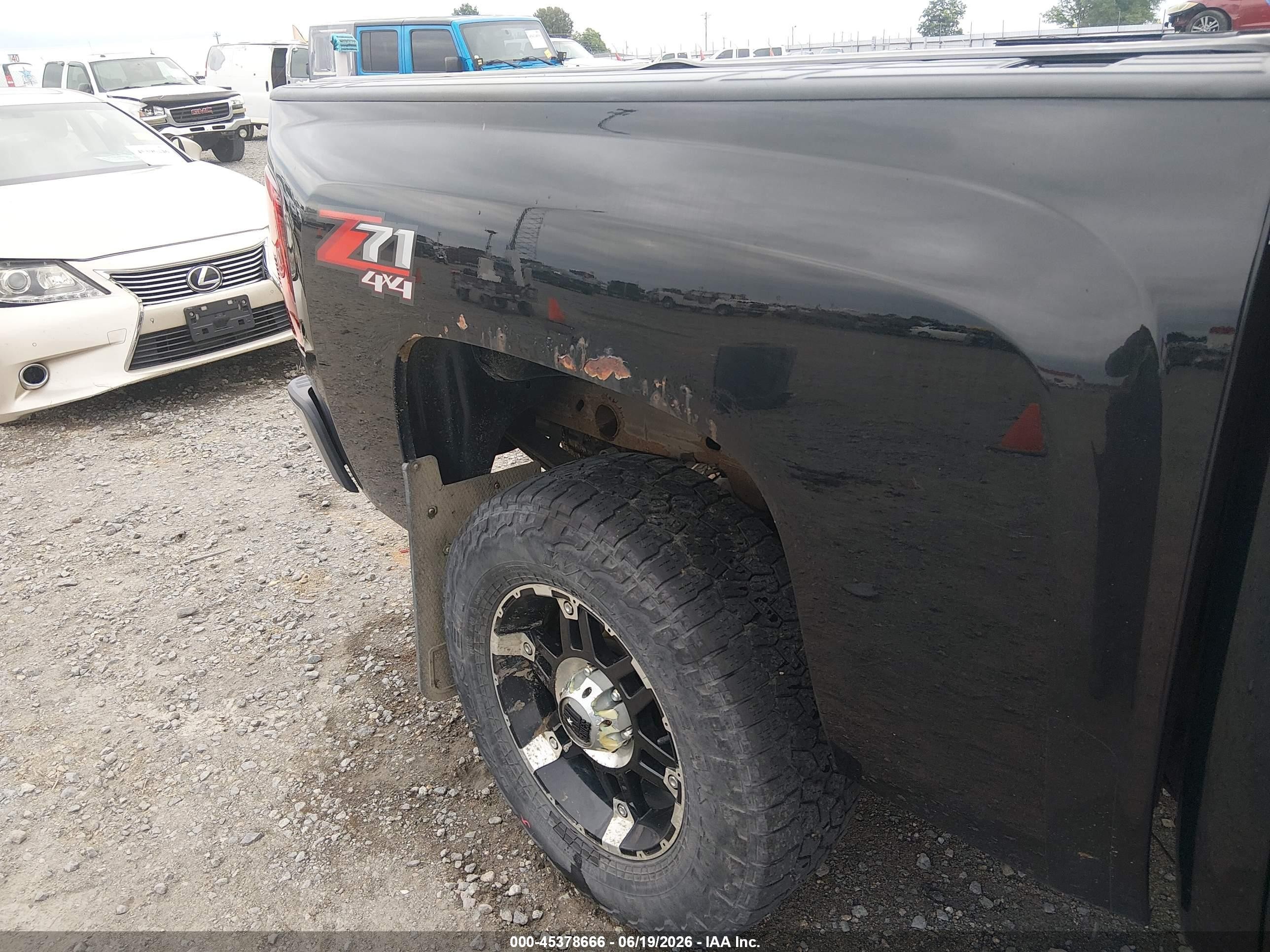 2013 Chevrolet Silverado 1500 Lt Black vin: 3GCPKSE22DG186768