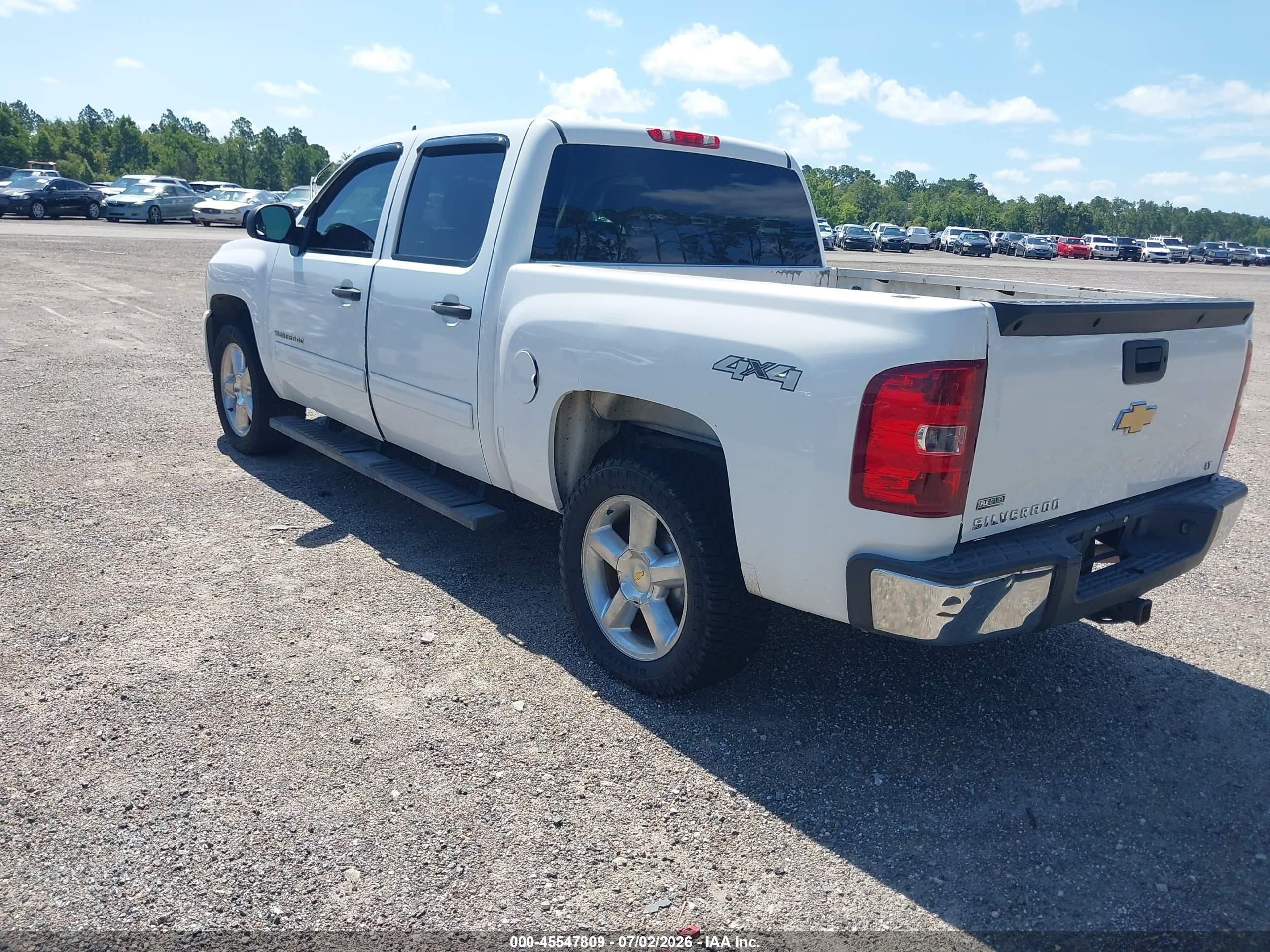 2011 Chevrolet Silverado 1500 Lt White vin: 3GCPKSE30BG145934