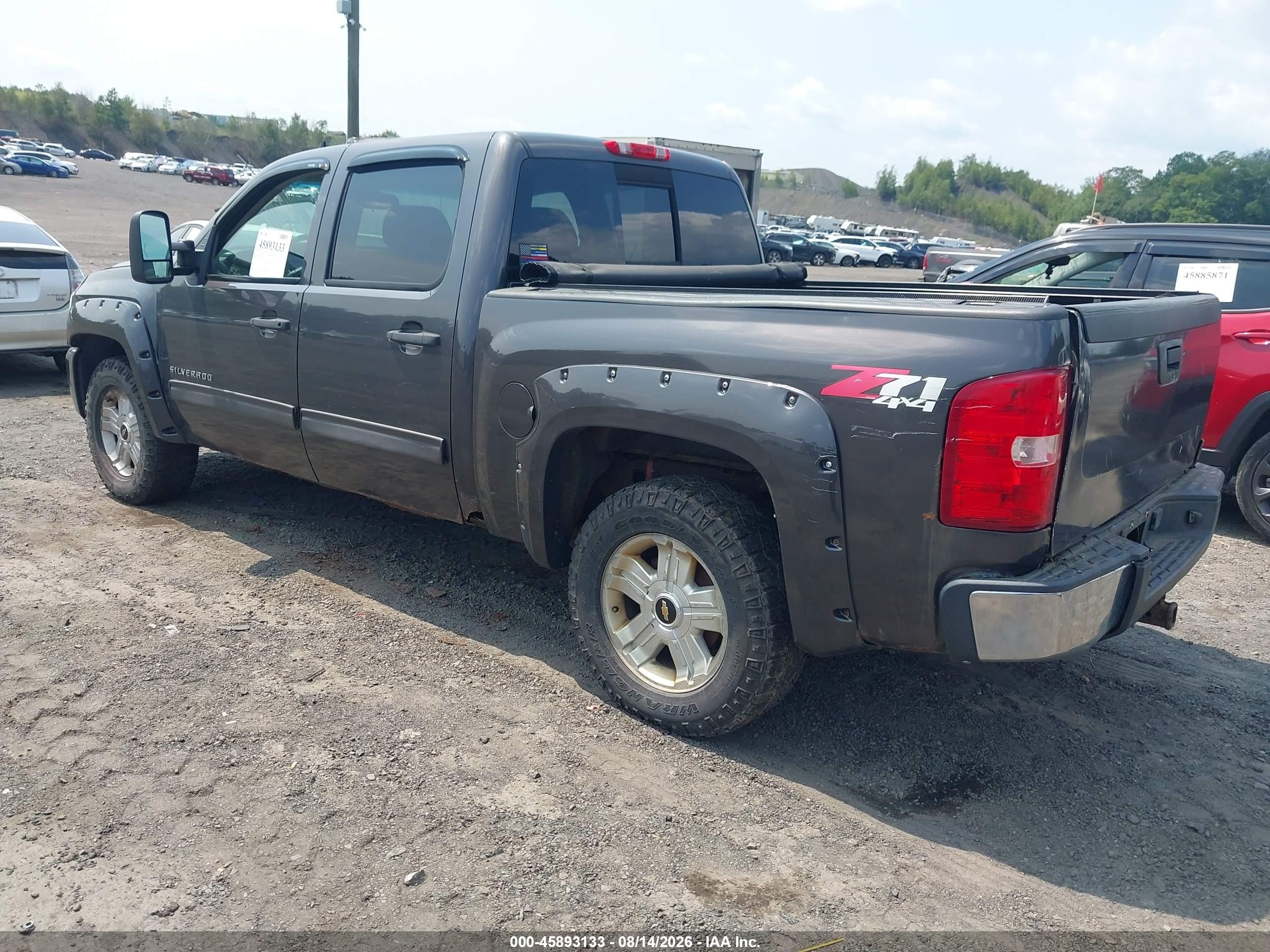2011 Chevrolet Silverado 1500 Lt Gray vin: 3GCPKSE30BG159882